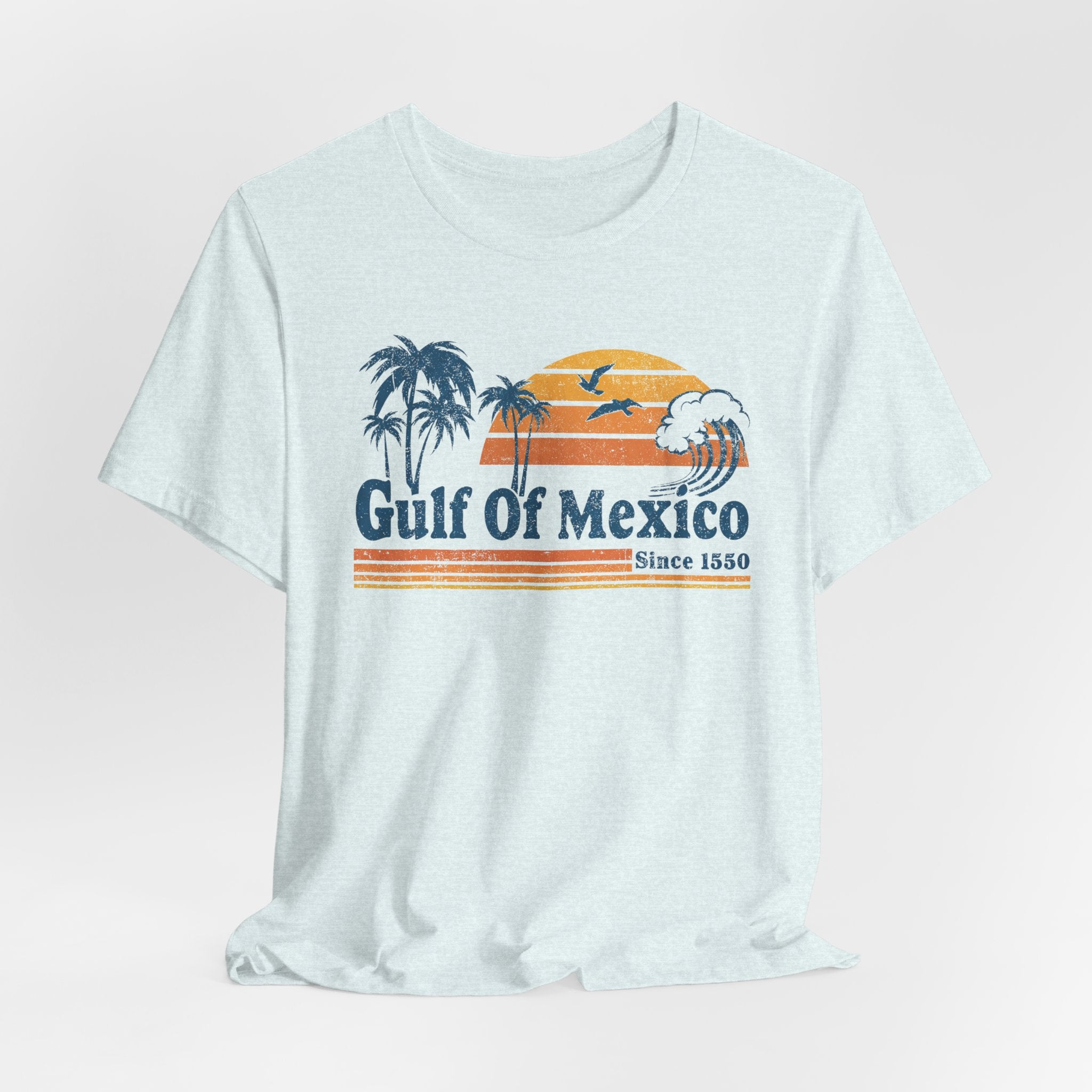Gulf of Mexico Retro Sunset T-Shirt