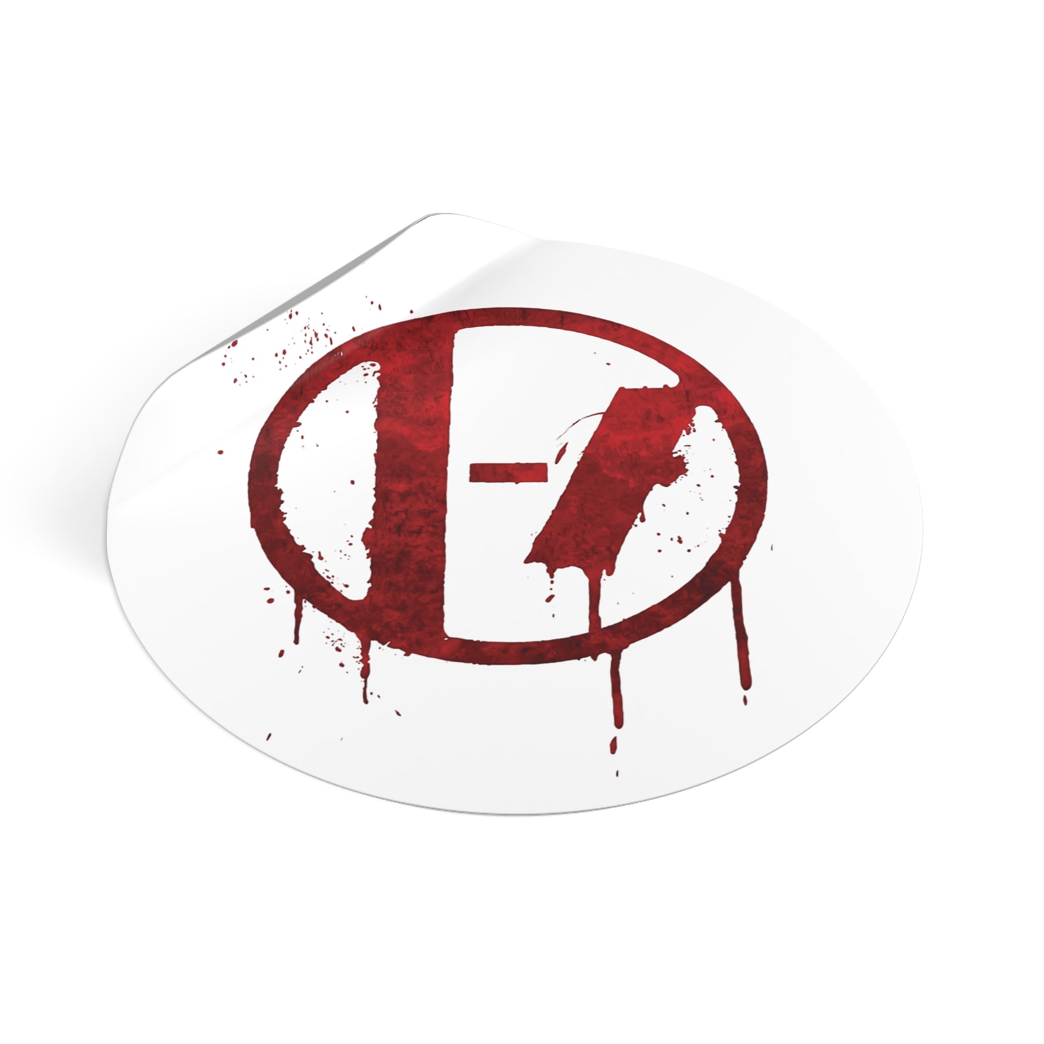 Twenty One Pilots Grunge Music Emblem Sticker