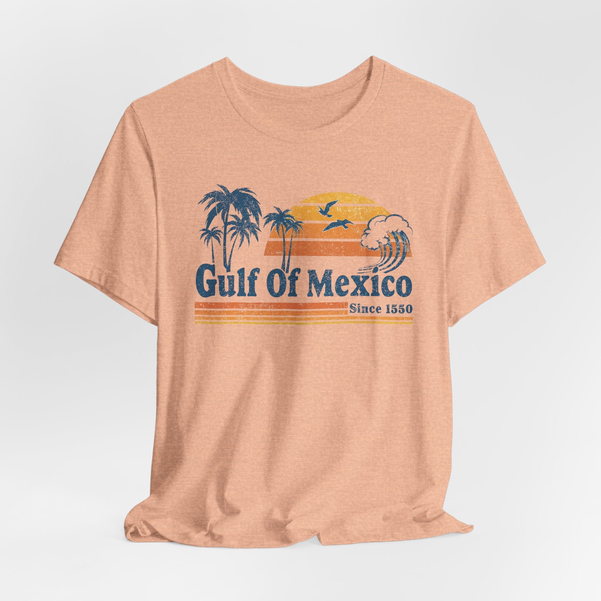 Gulf of Mexico Retro Sunset T-Shirt