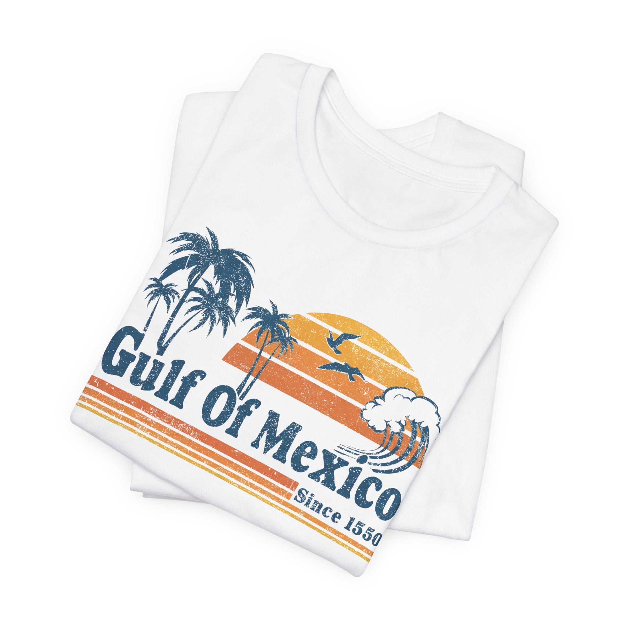 Gulf of Mexico Retro Sunset T-Shirt