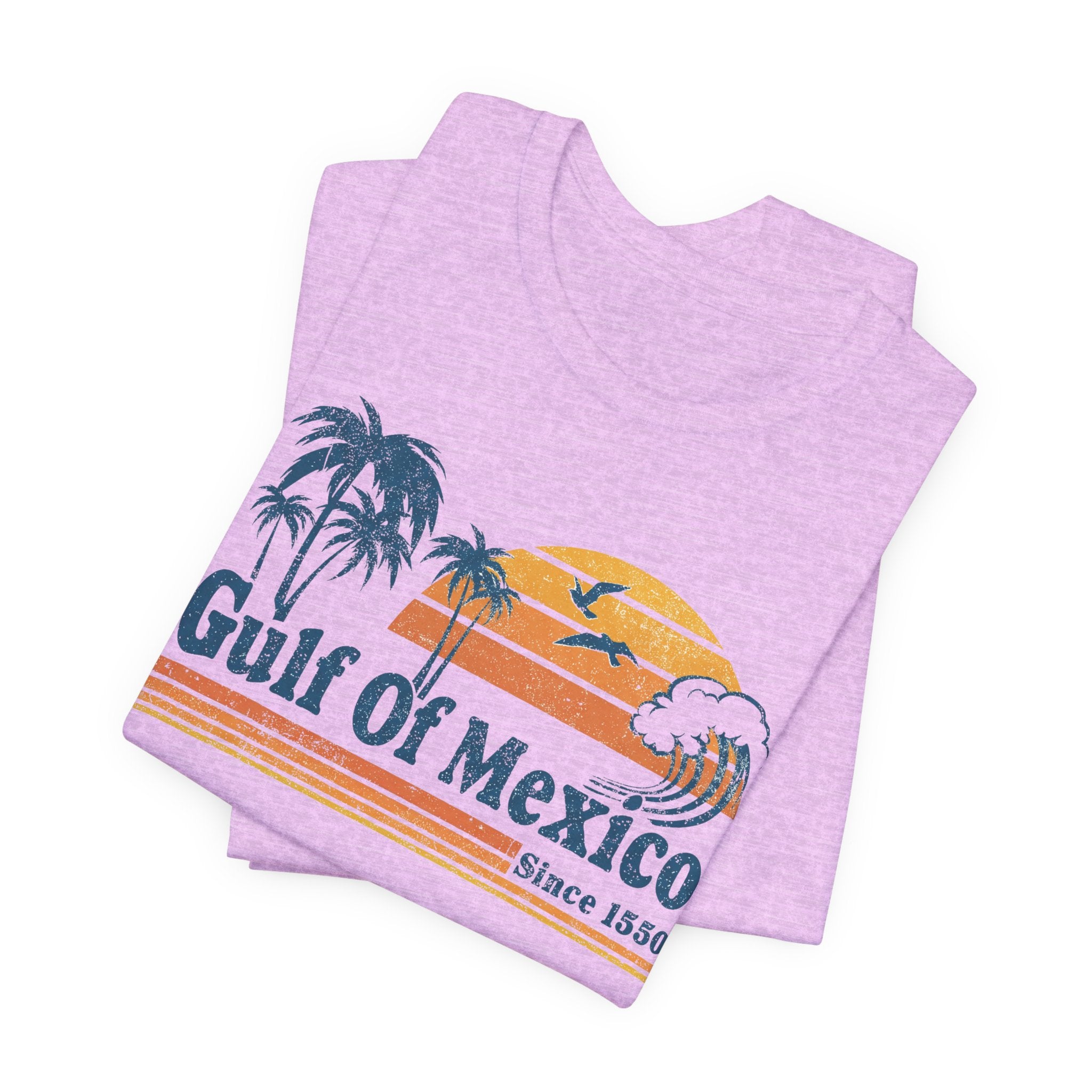 Gulf of Mexico Retro Sunset T-Shirt