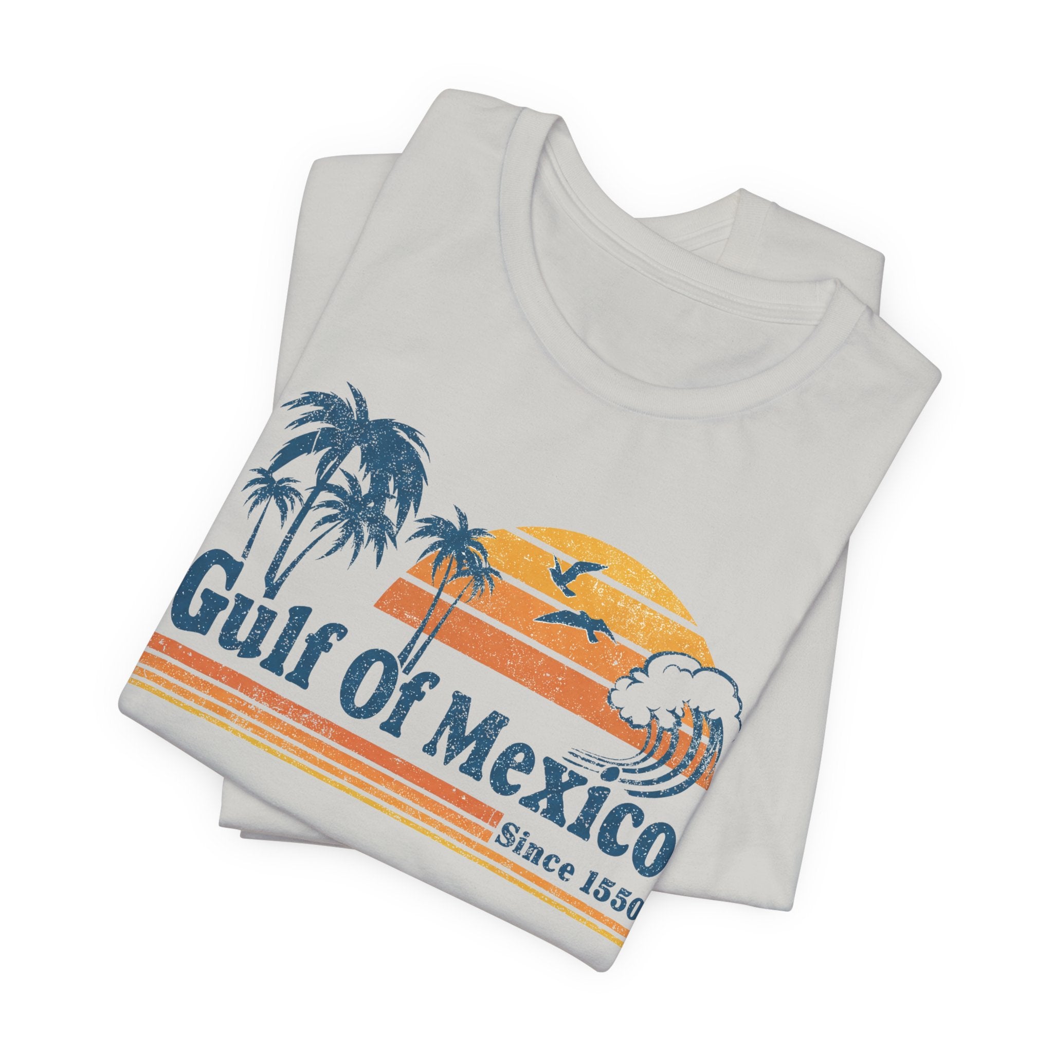 Gulf of Mexico Retro Sunset T-Shirt