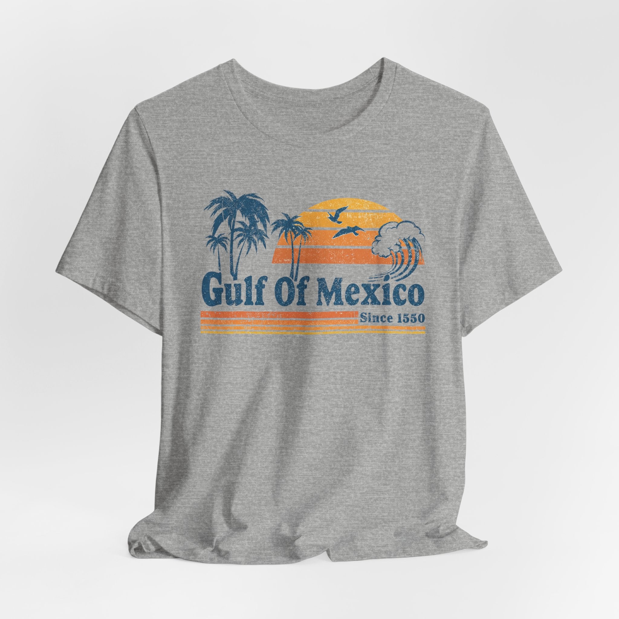 Gulf of Mexico Retro Sunset T-Shirt