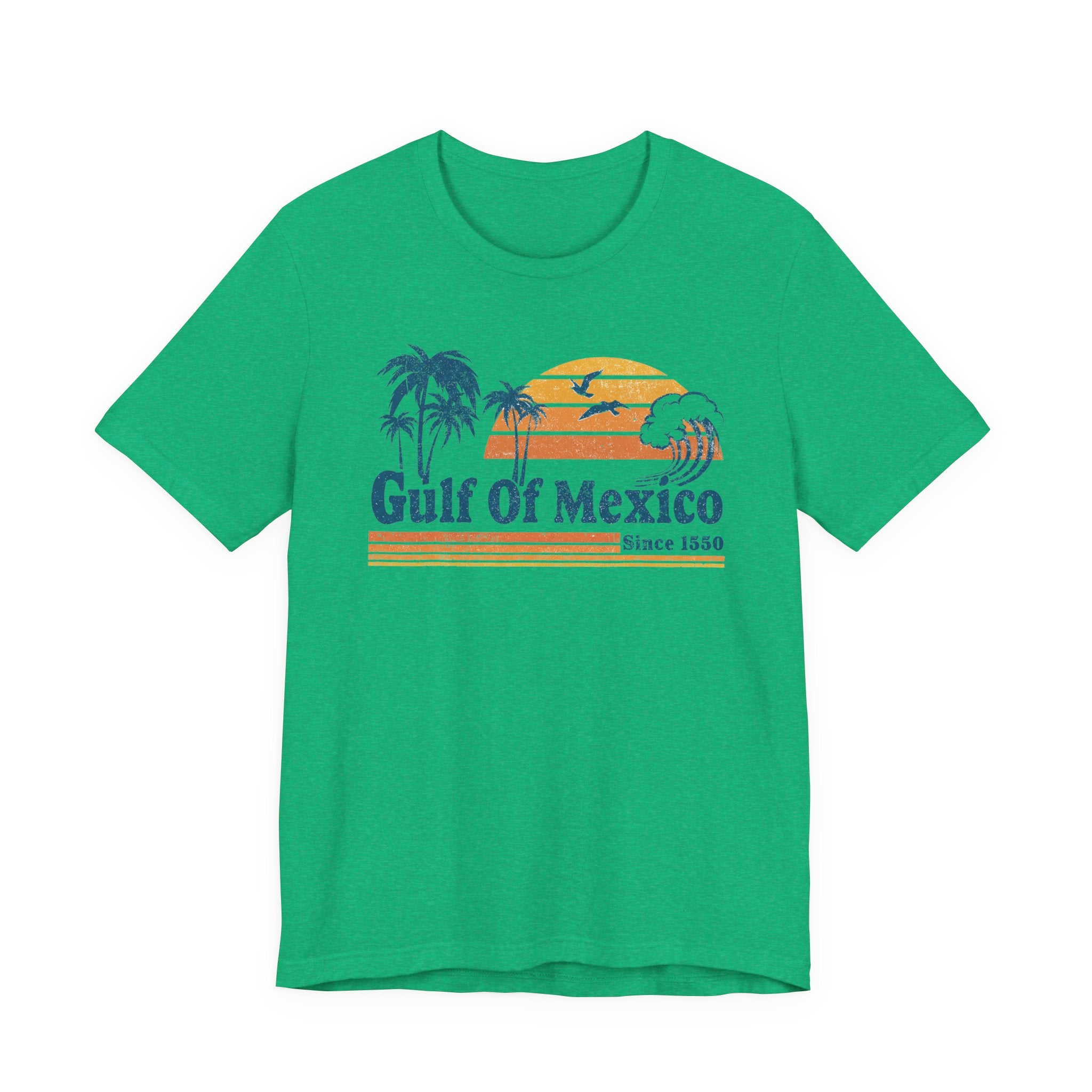 Gulf of Mexico Retro Sunset T-Shirt