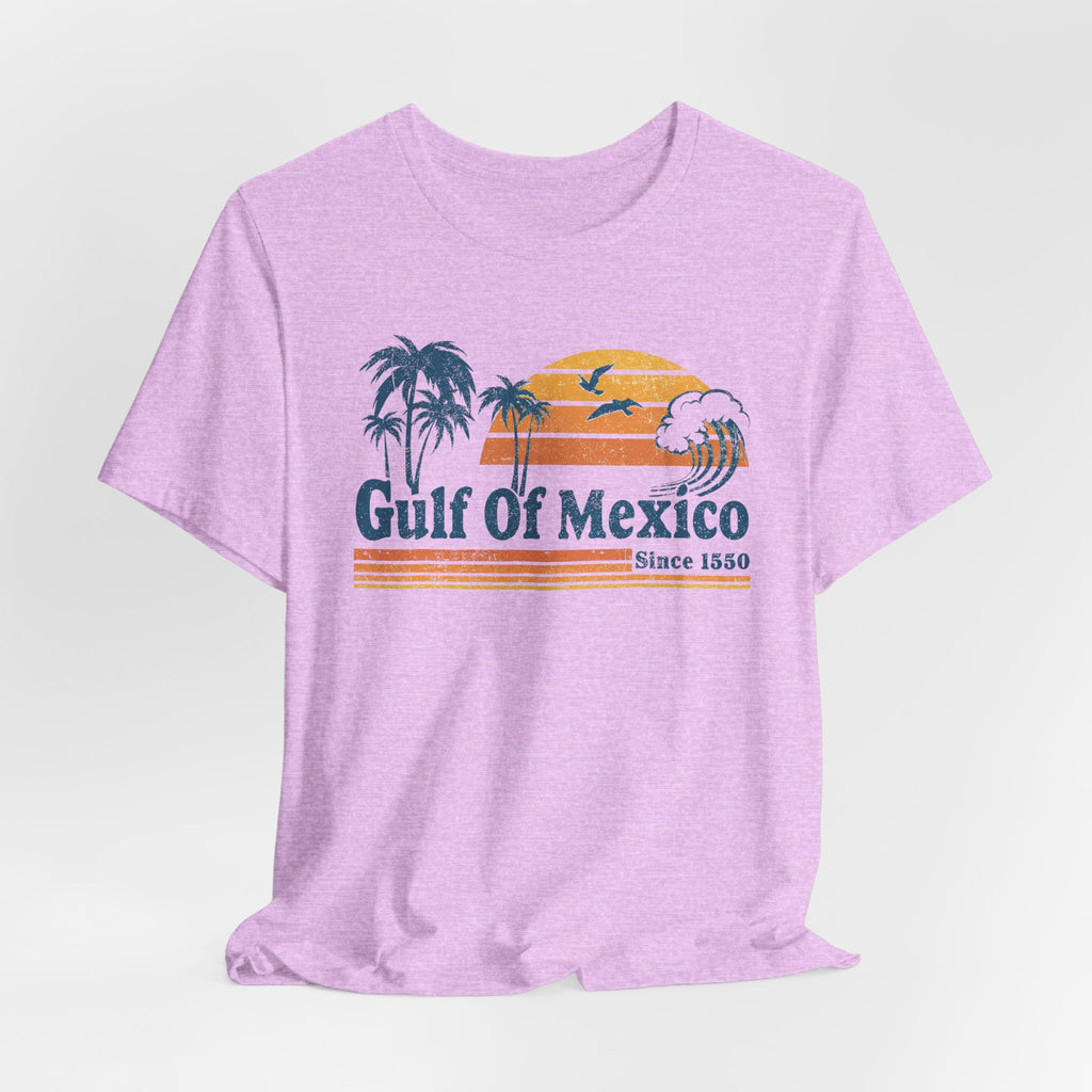 Gulf of Mexico Retro Sunset T-Shirt