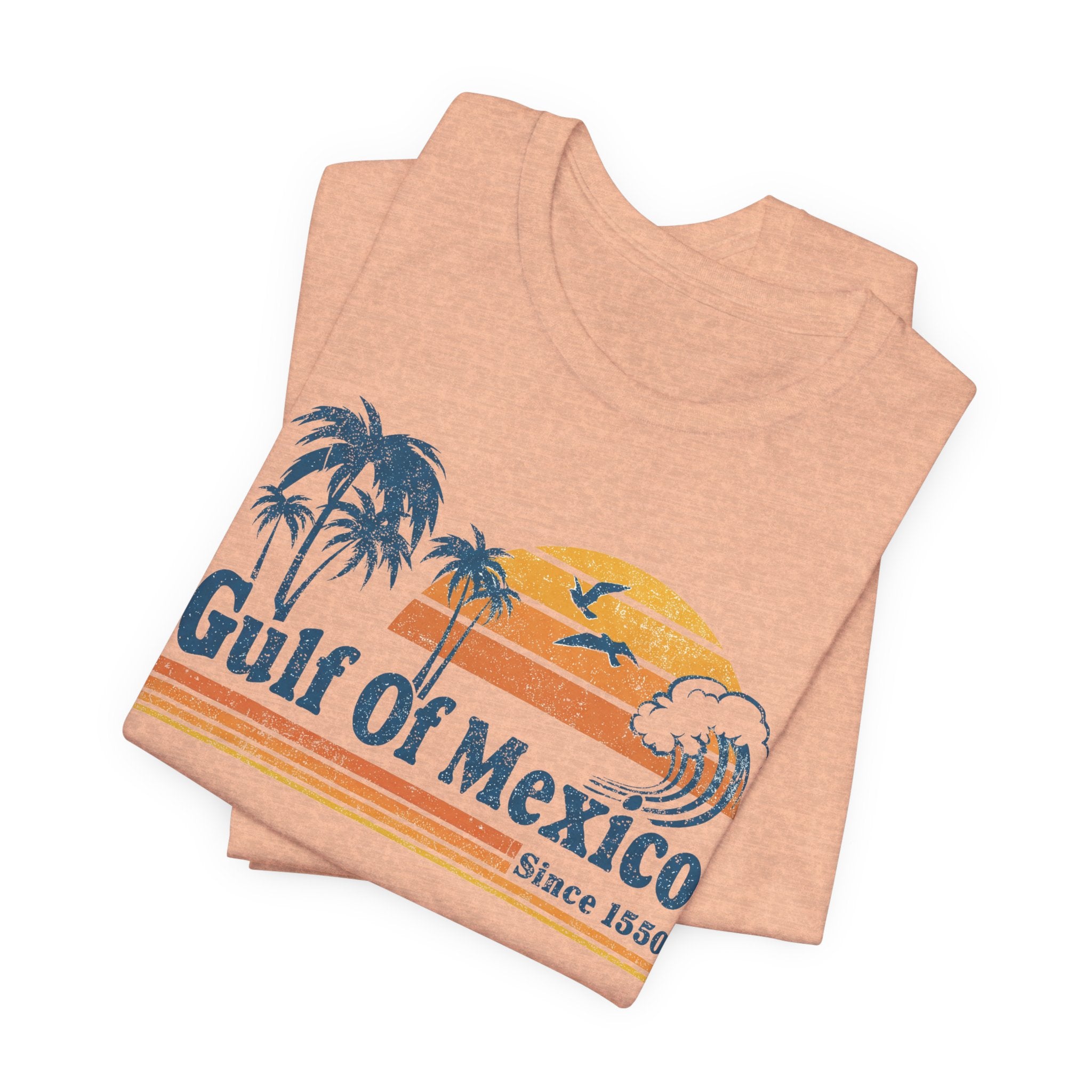 Gulf of Mexico Retro Sunset T-Shirt