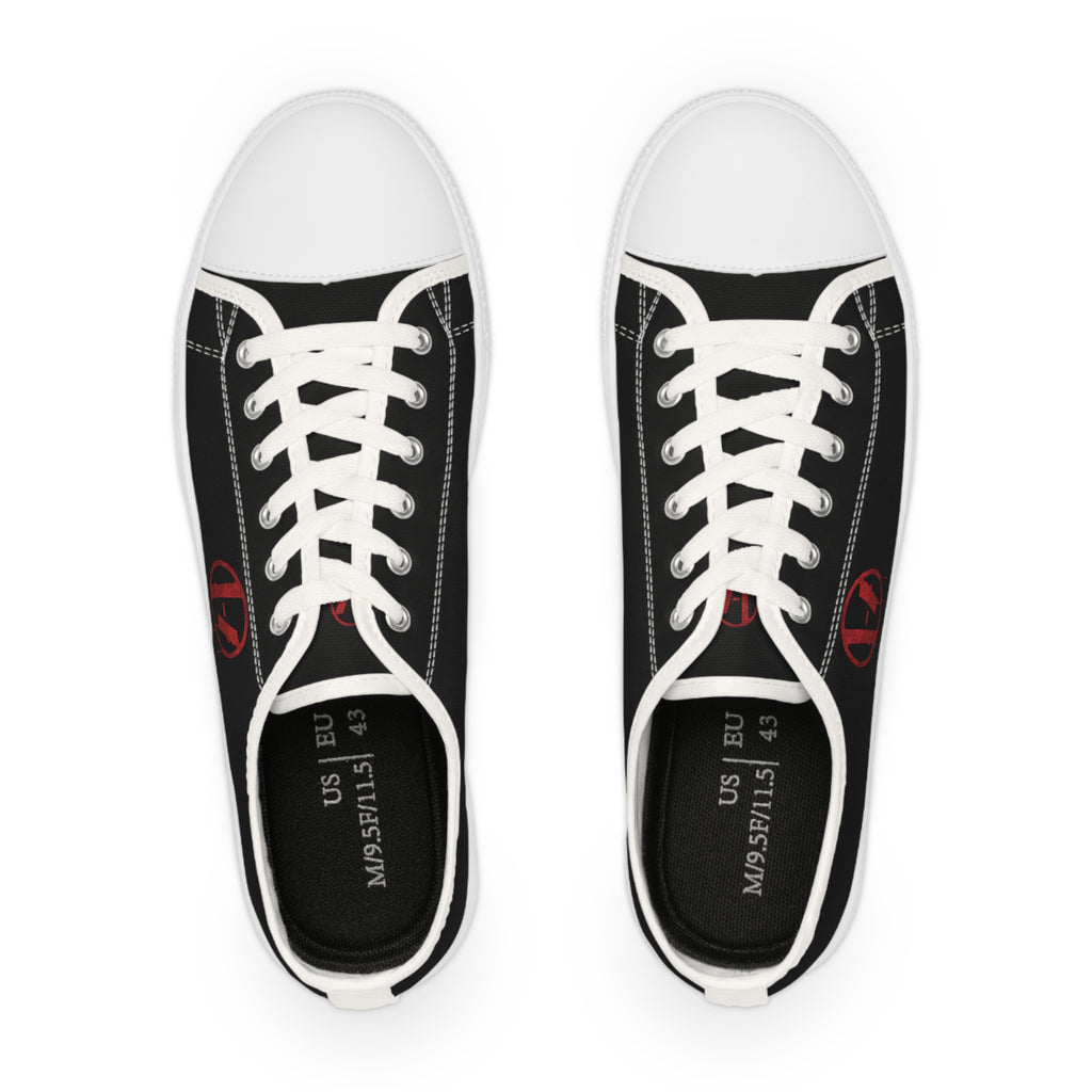 Twenty One Pilots Red Logo Low Top Sneakers