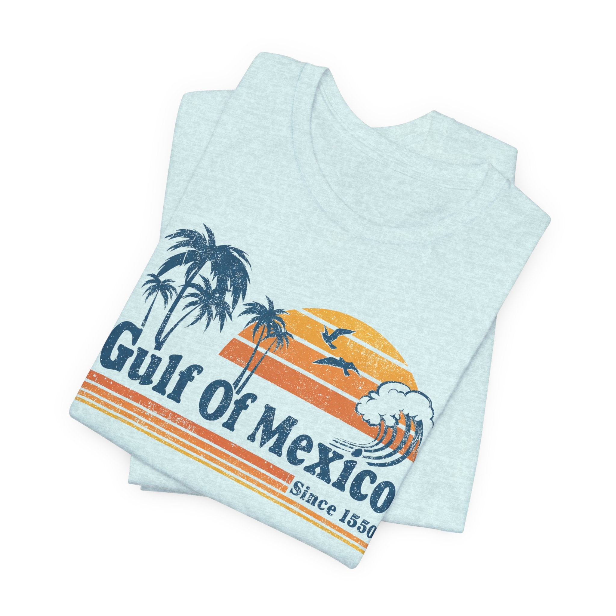 Gulf of Mexico Retro Sunset T-Shirt