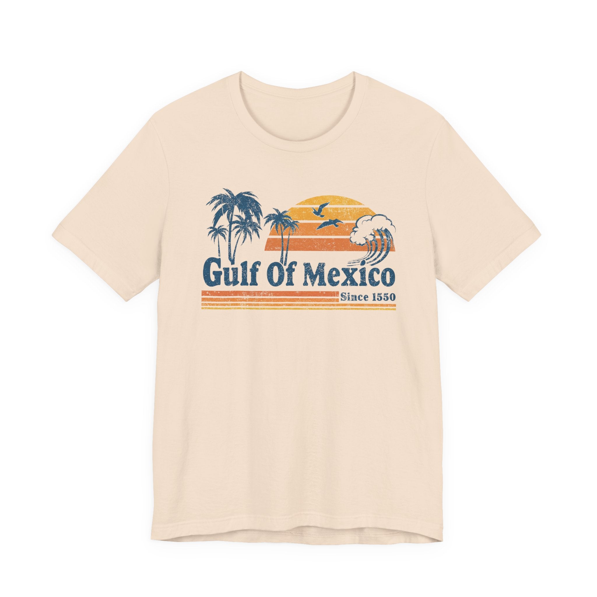Gulf of Mexico Retro Sunset T-Shirt