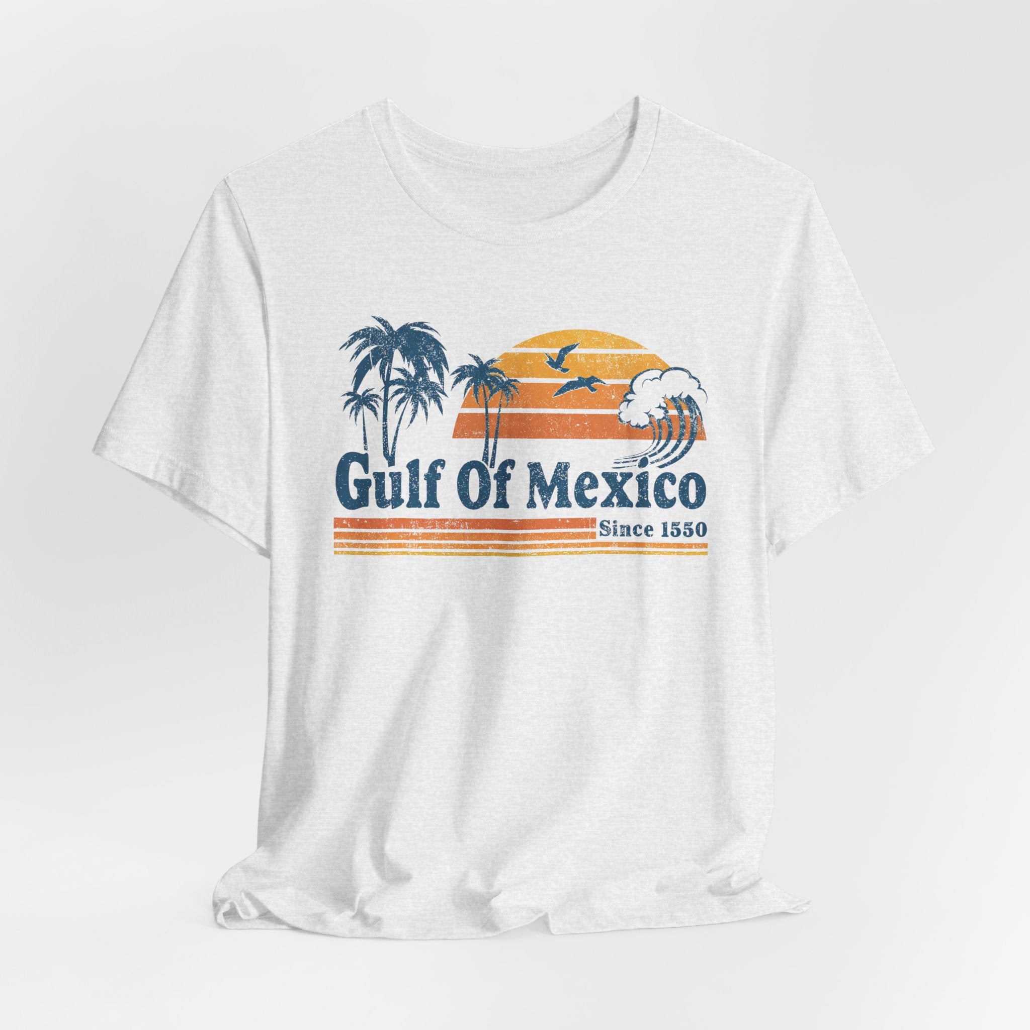 Gulf of Mexico Retro Sunset T-Shirt
