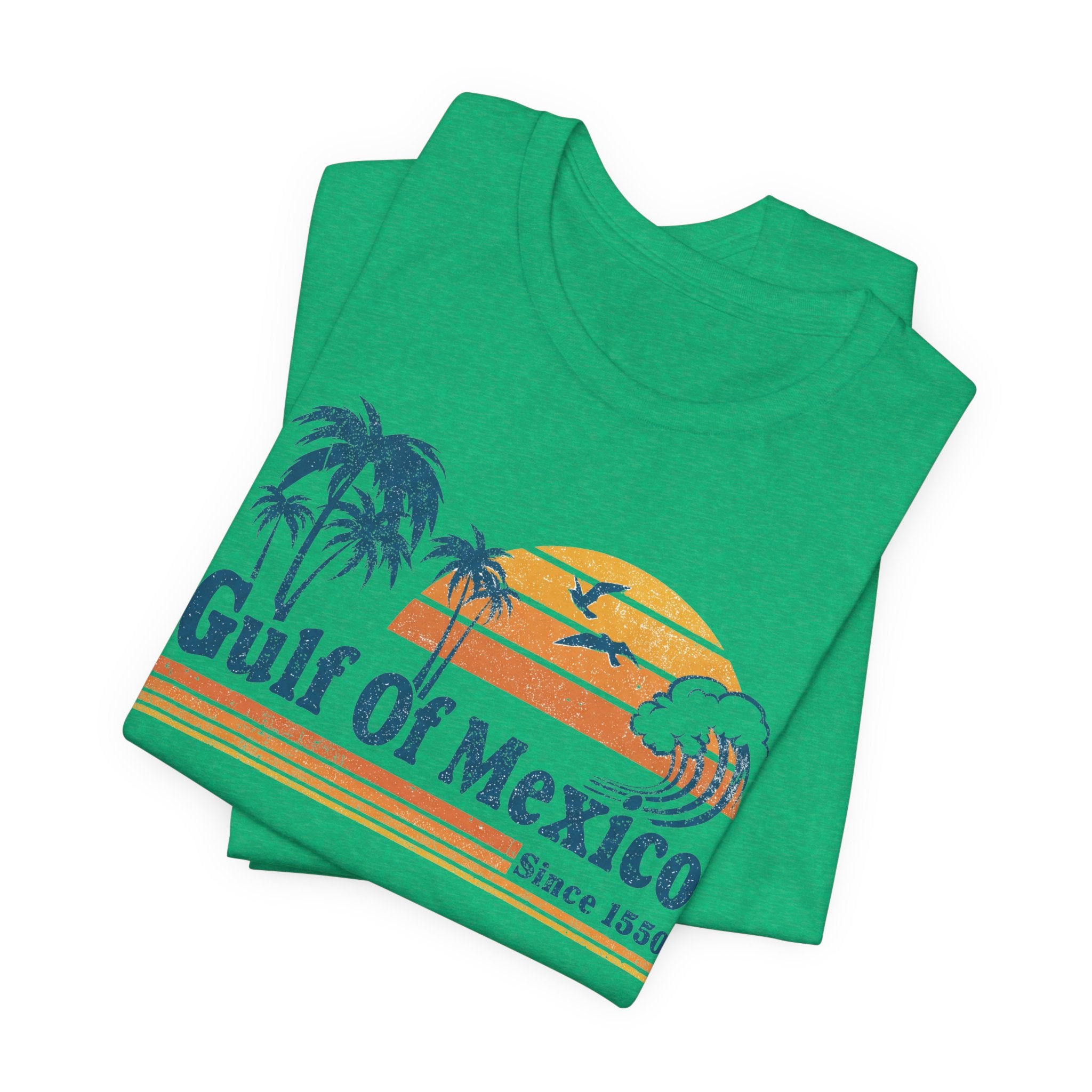 Gulf of Mexico Retro Sunset T-Shirt