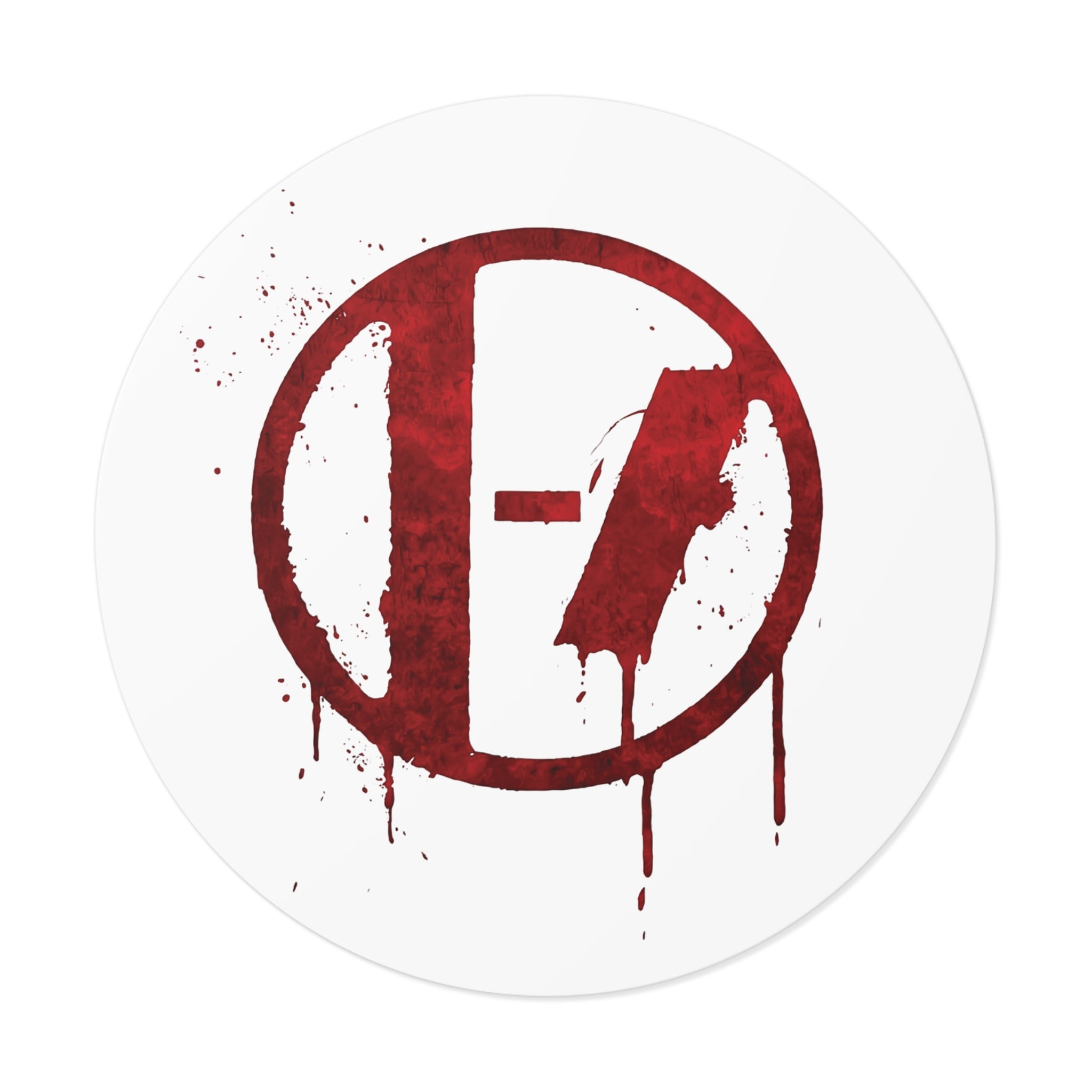Twenty One Pilots Grunge Music Emblem Sticker