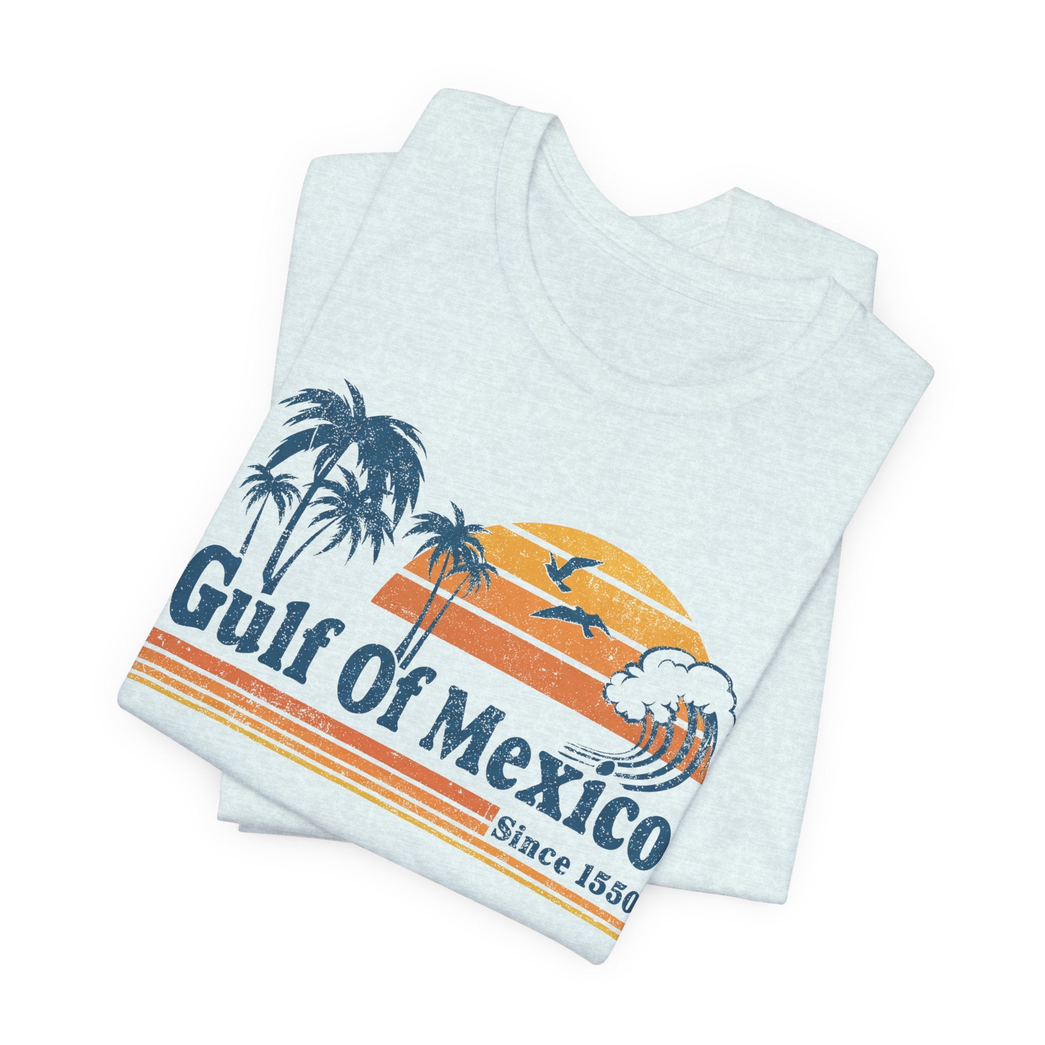 Gulf of Mexico Retro Sunset T-Shirt