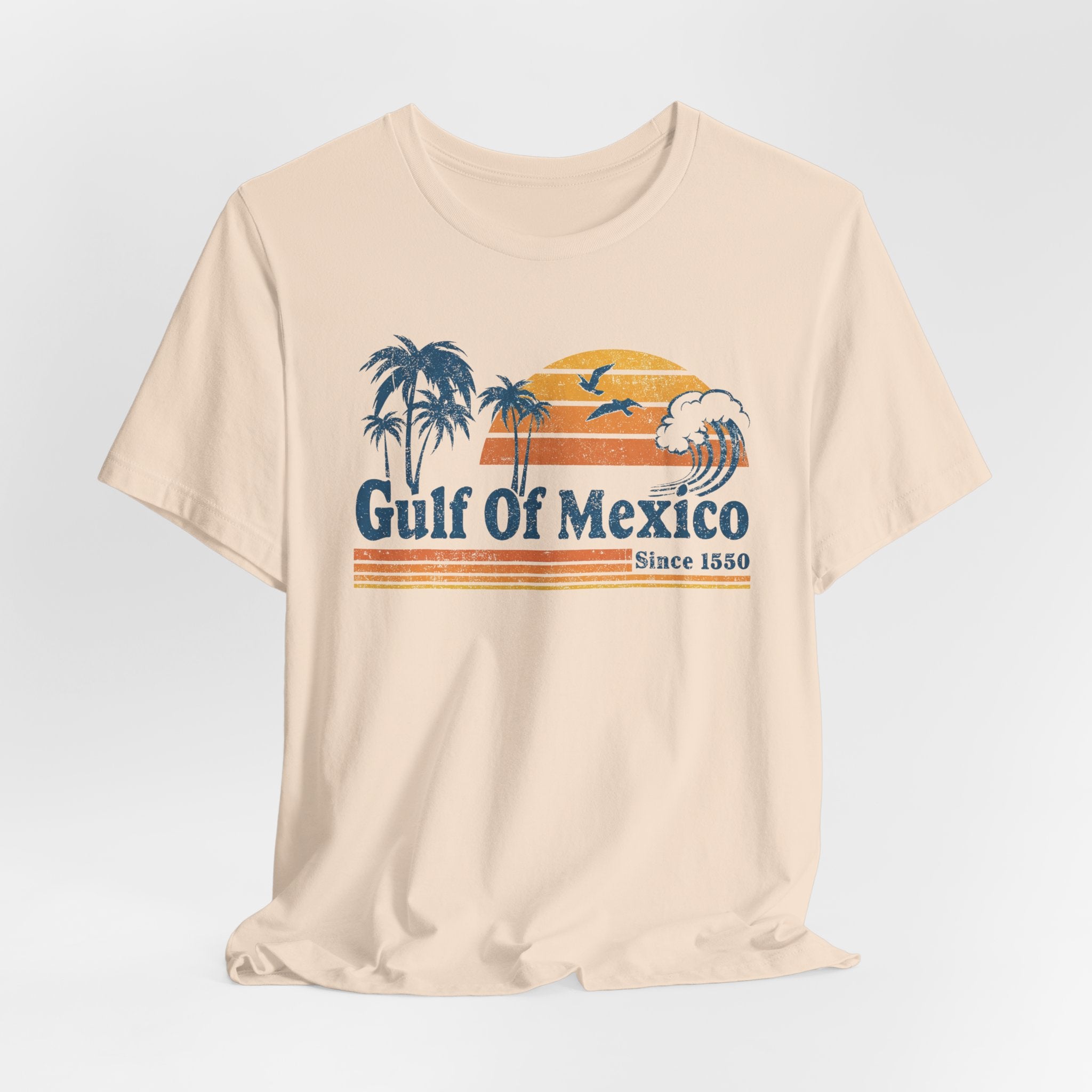 Gulf of Mexico Retro Sunset T-Shirt