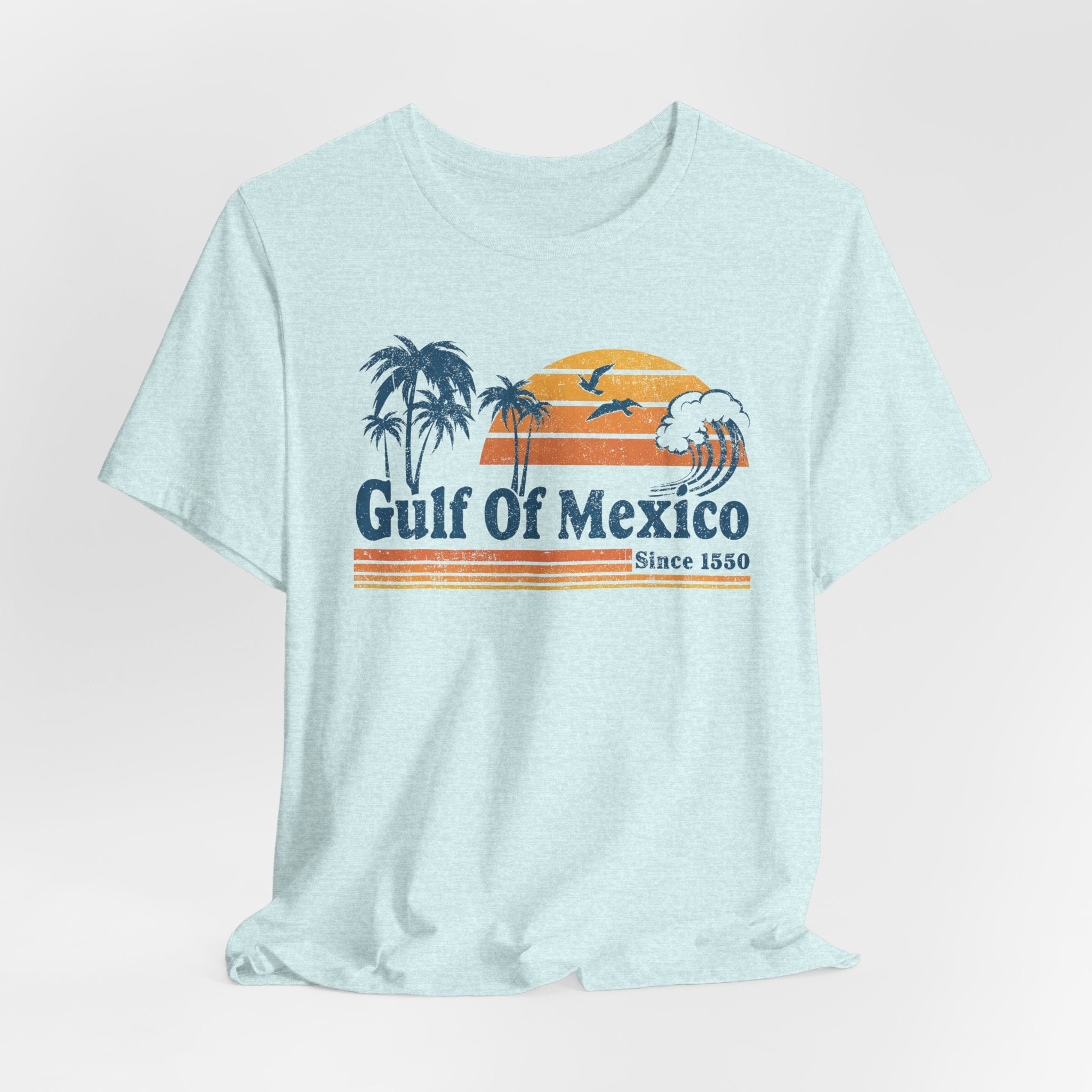 Gulf of Mexico Retro Sunset T-Shirt