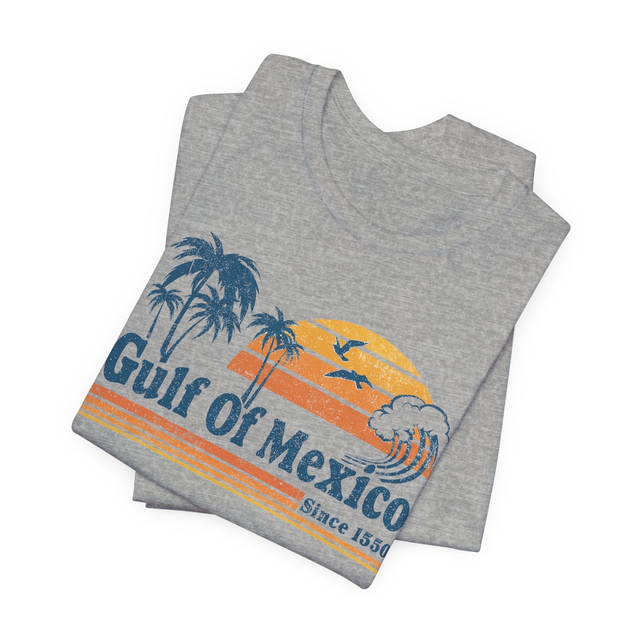 Gulf of Mexico Retro Sunset T-Shirt