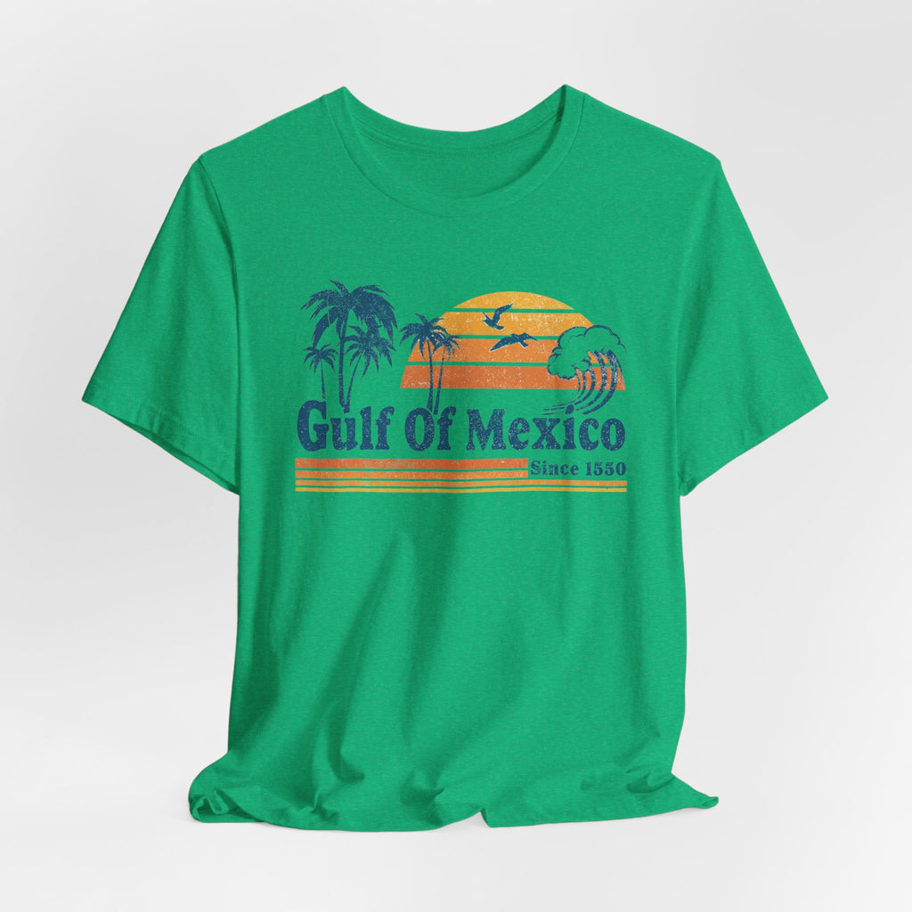 Gulf of Mexico Retro Sunset T-Shirt