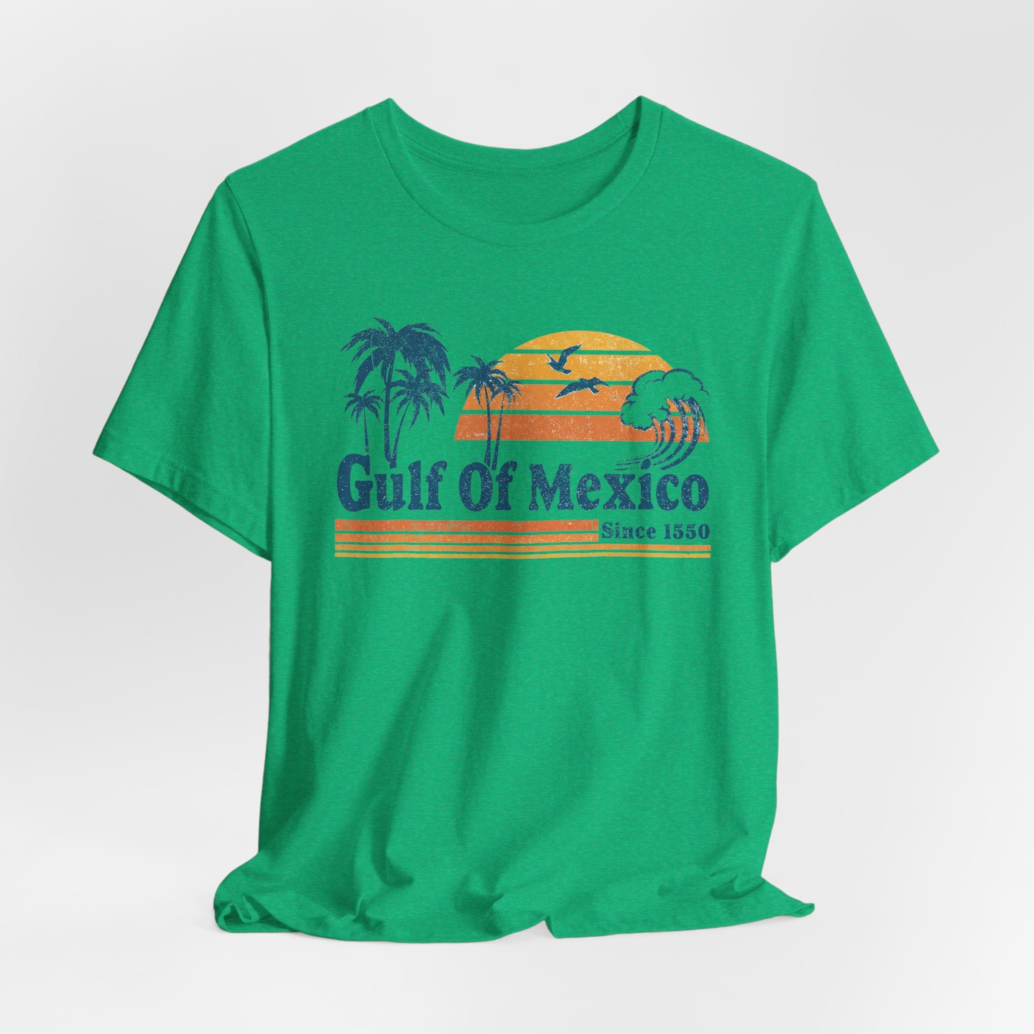 Gulf of Mexico Retro Sunset T-Shirt