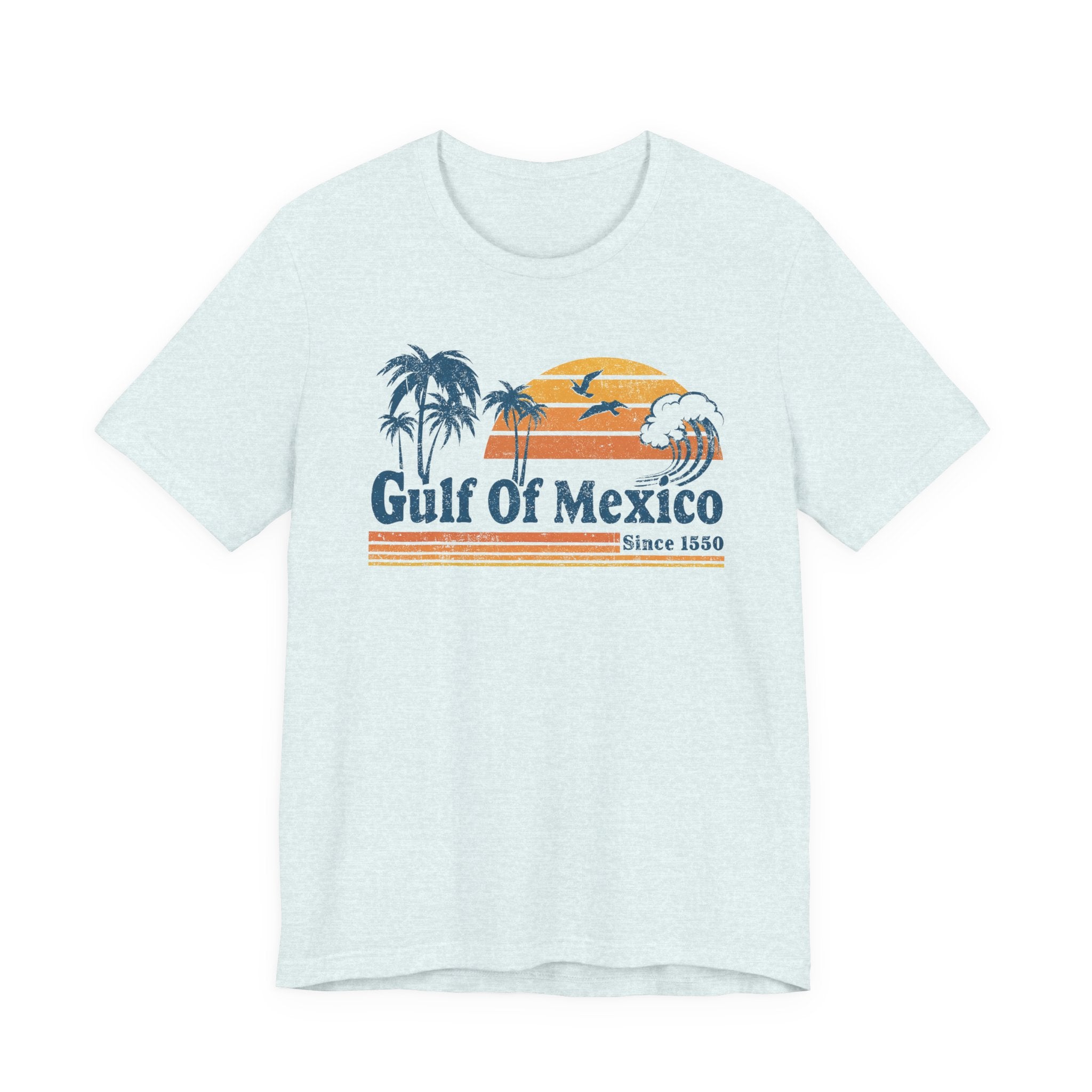 Gulf of Mexico Retro Sunset T-Shirt