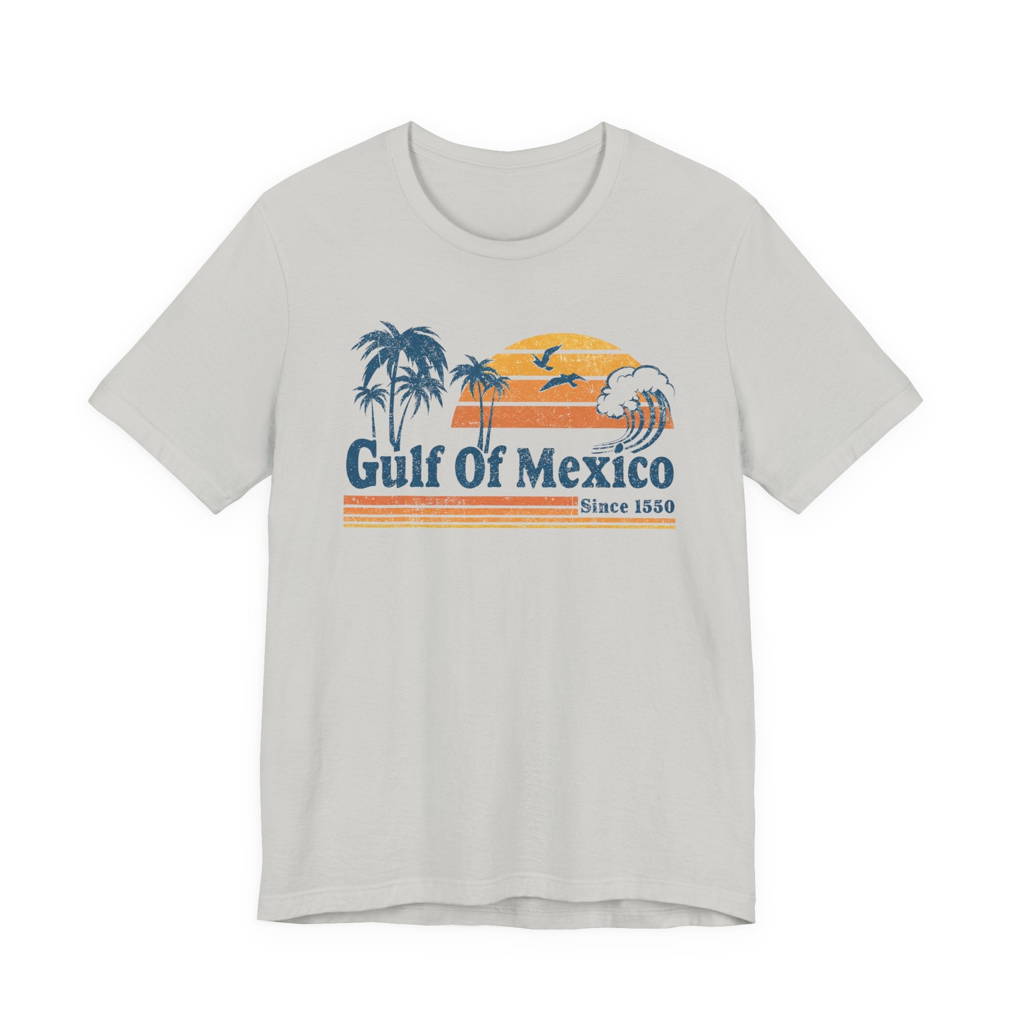 Gulf of Mexico Retro Sunset T-Shirt
