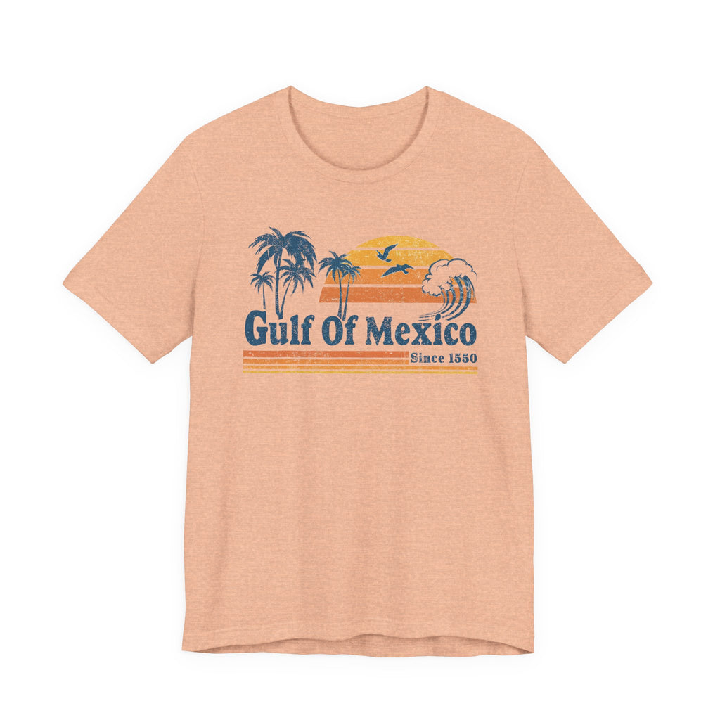 Gulf of Mexico Retro Sunset T-Shirt