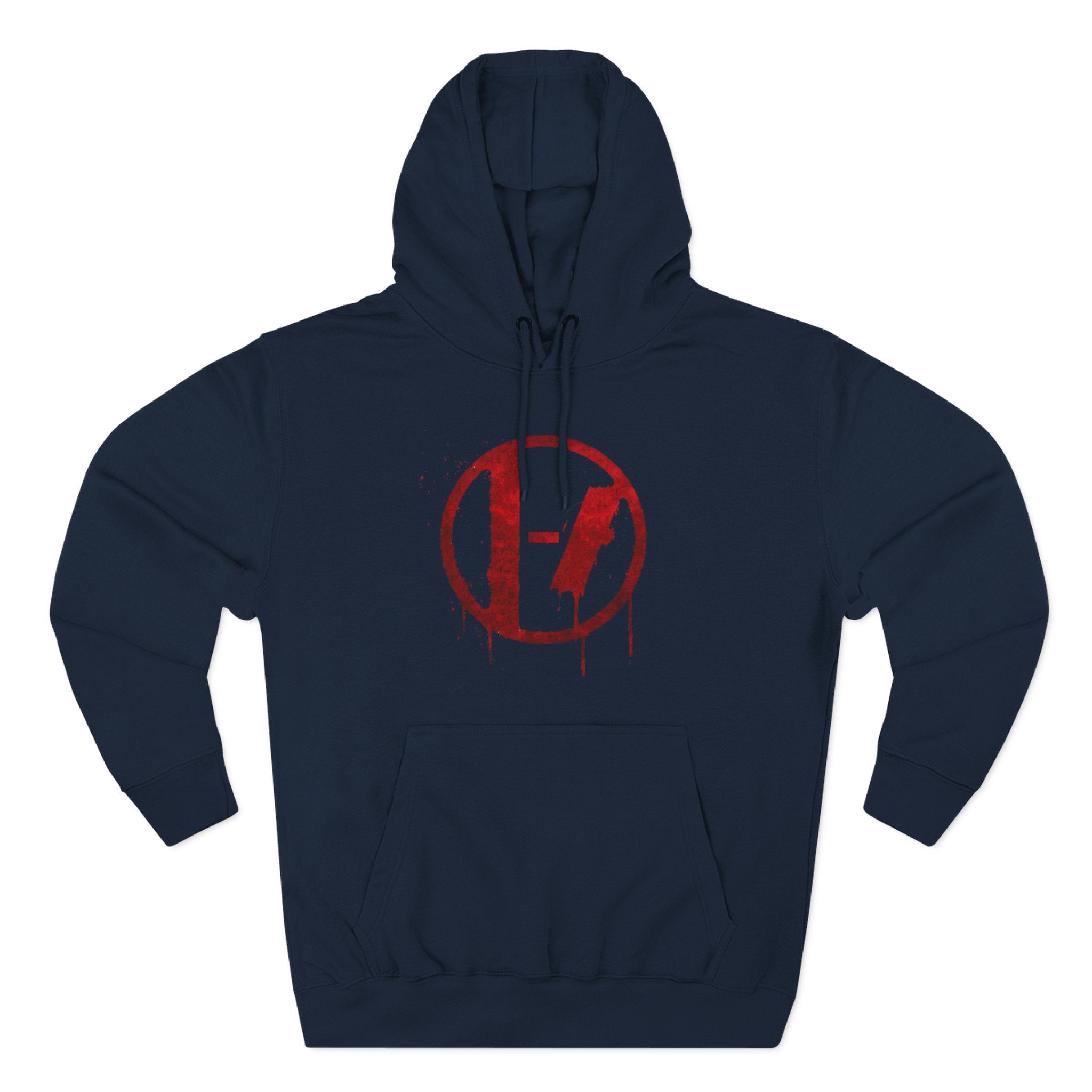 Twenty One Pilots Distressed Drip Logo Hoodie