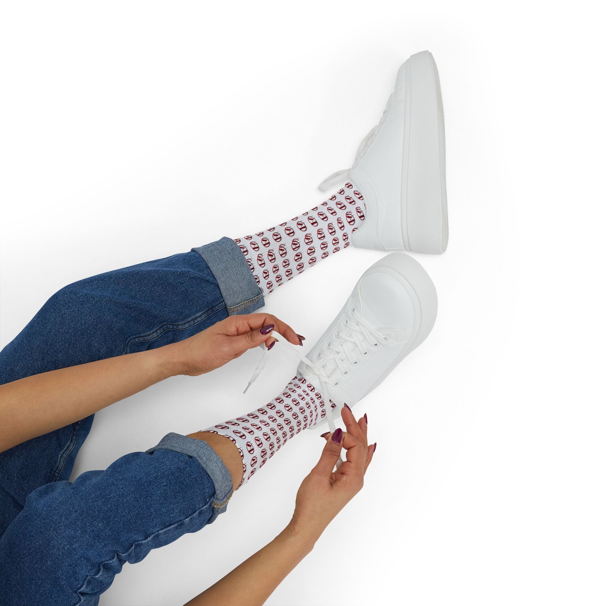 Twenty One Pilots Pattern Crew Socks