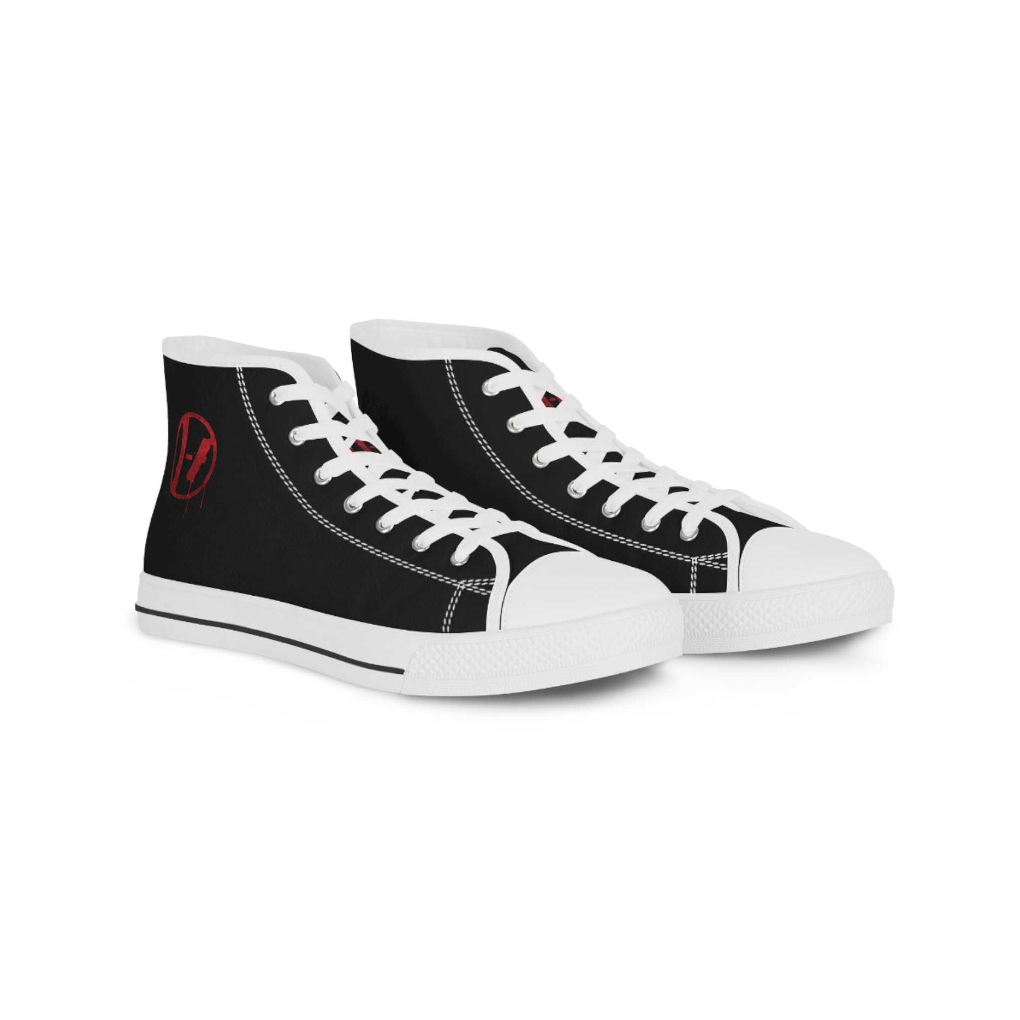 Twenty One Pilots Red Logo High Top Sneakers