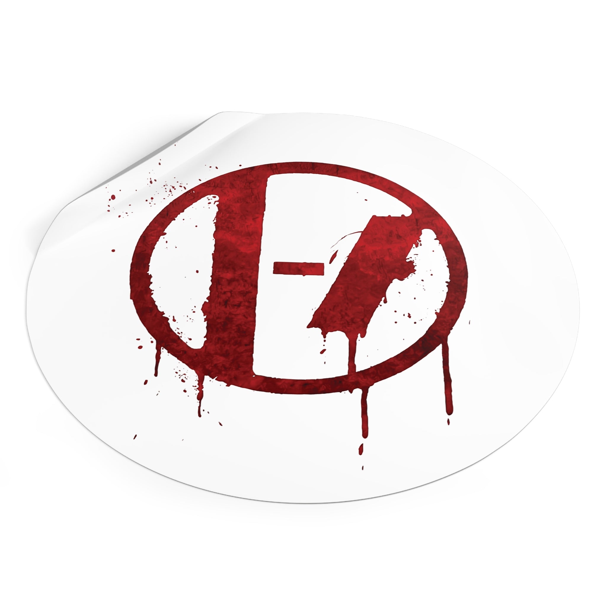 Twenty One Pilots Grunge Music Emblem Sticker