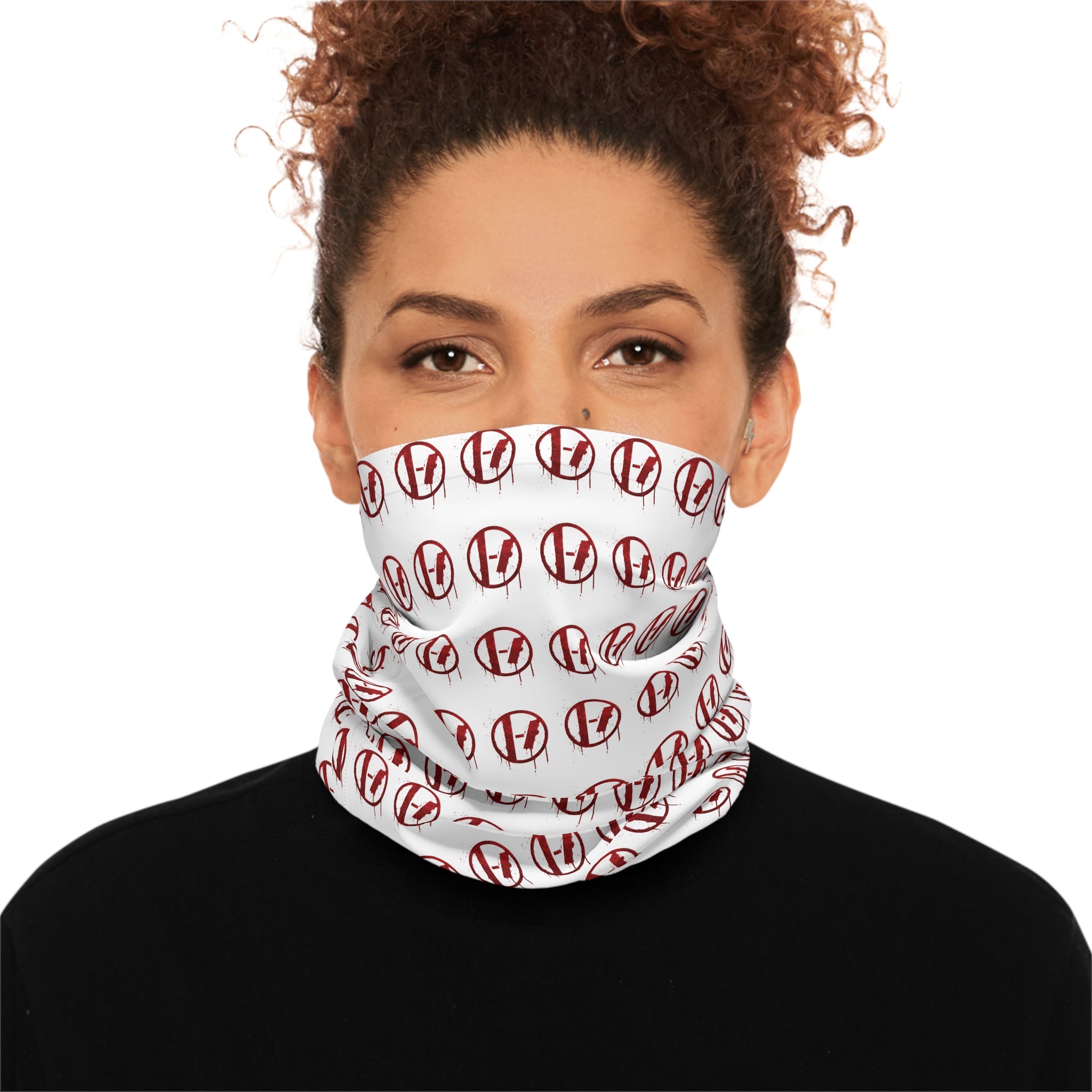 Twenty One Pilots Red Logo Neck Gaiter