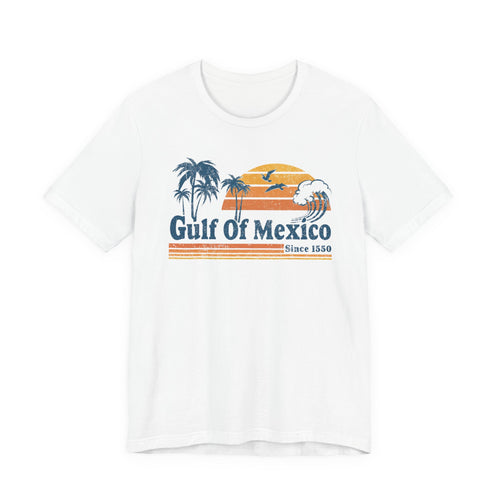 Gulf of Mexico Retro Sunset T-Shirt
