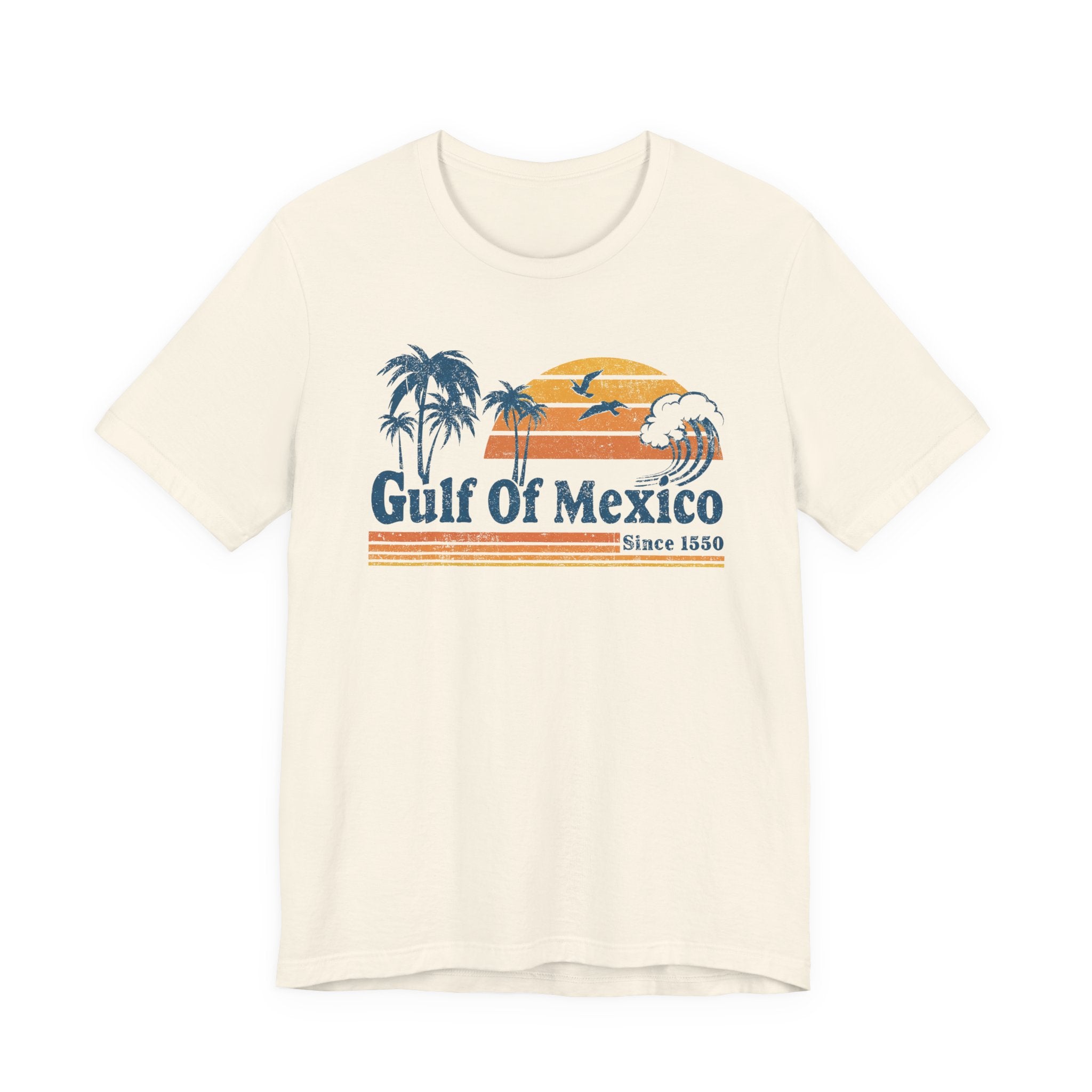 Gulf of Mexico Retro Sunset T-Shirt