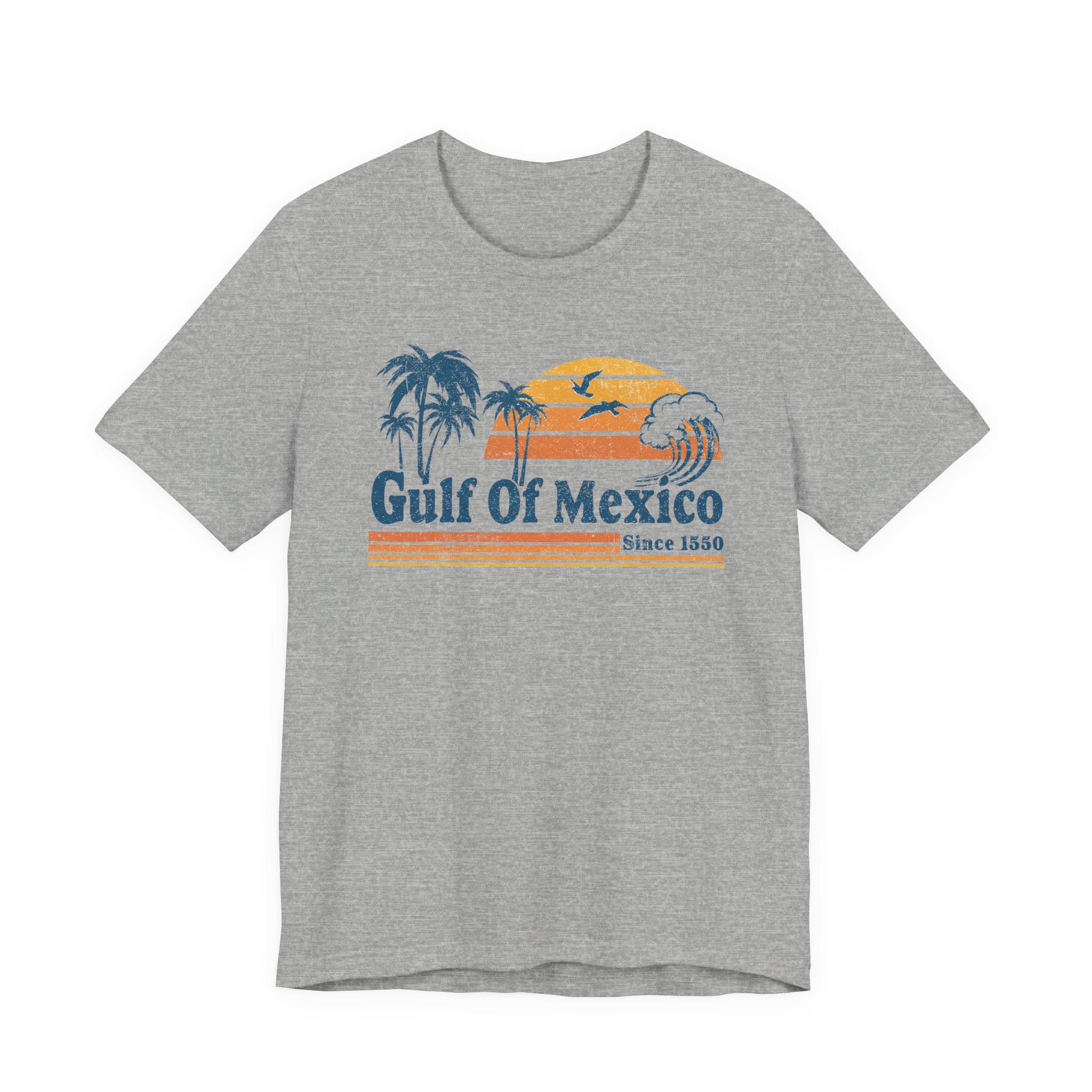 Gulf of Mexico Retro Sunset T-Shirt