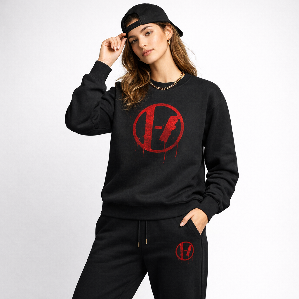 Twenty One Pilots Drip Symbol Crewneck Sweatshirt