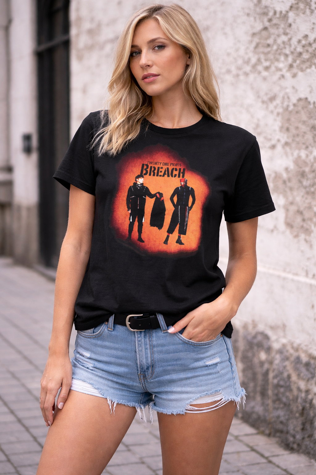 Twenty One Pilots Breach Fire T-Shirt
