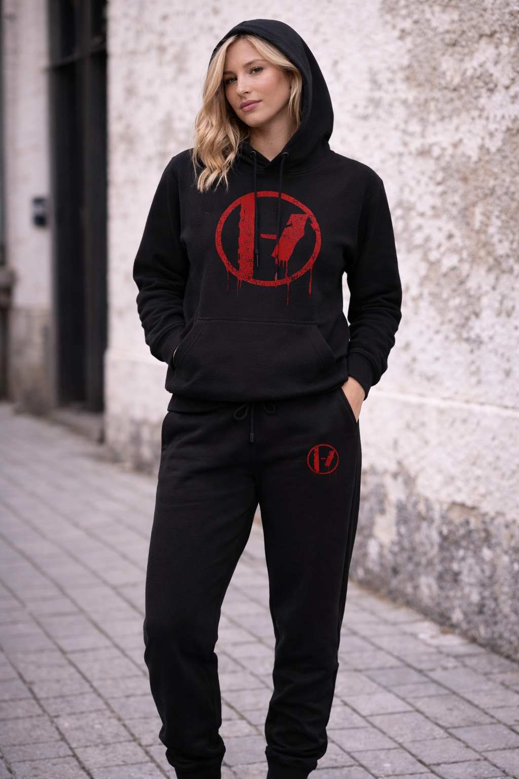 Twenty One Pilots Embroidered Logo Joggers