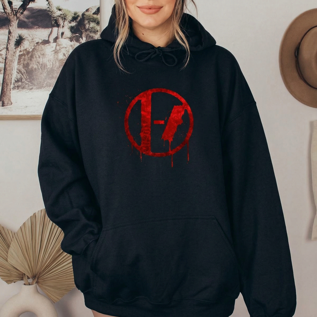 Twenty One Pilots Grunge Deadbolt Hoodie