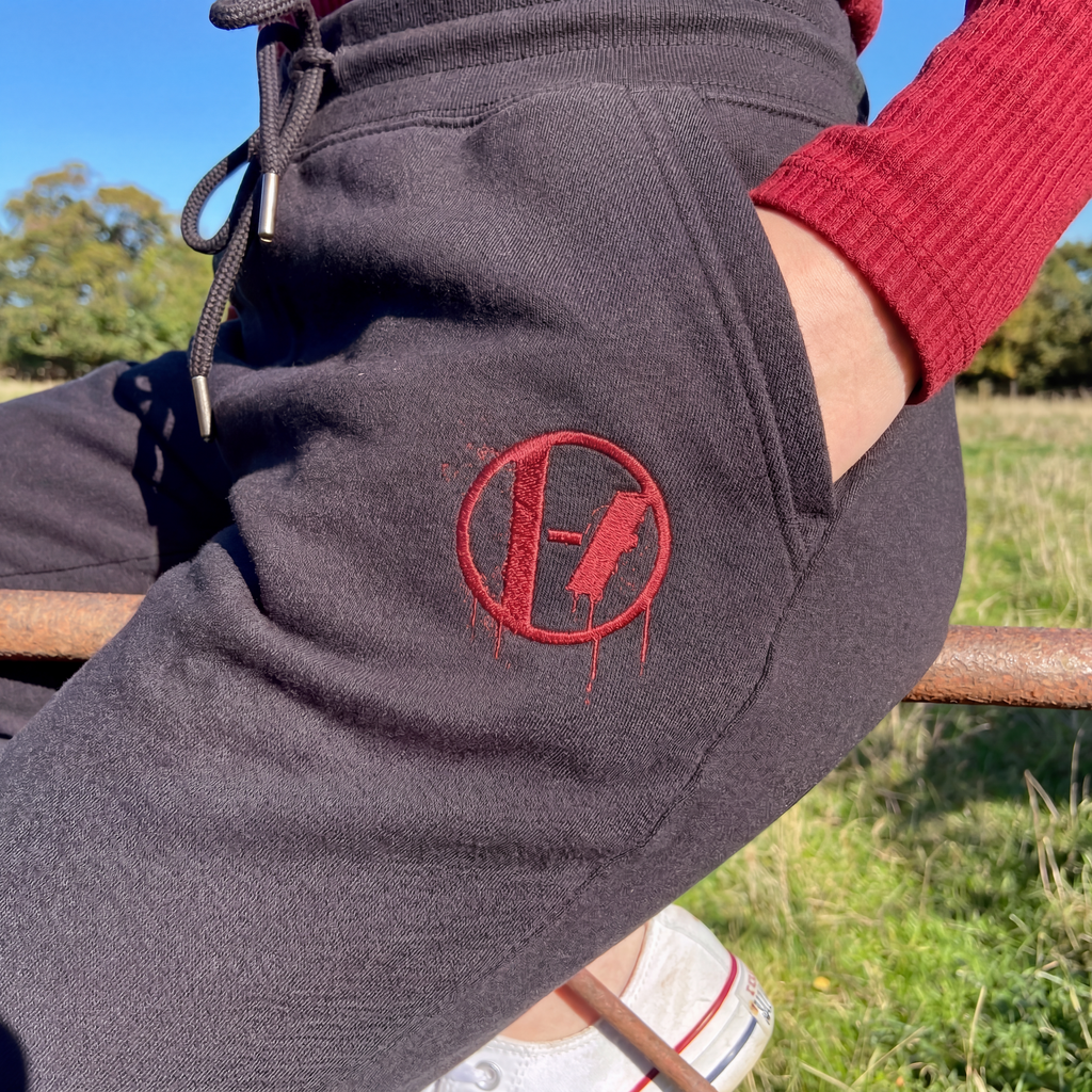 Twenty One Pilots Embroidered Logo Joggers