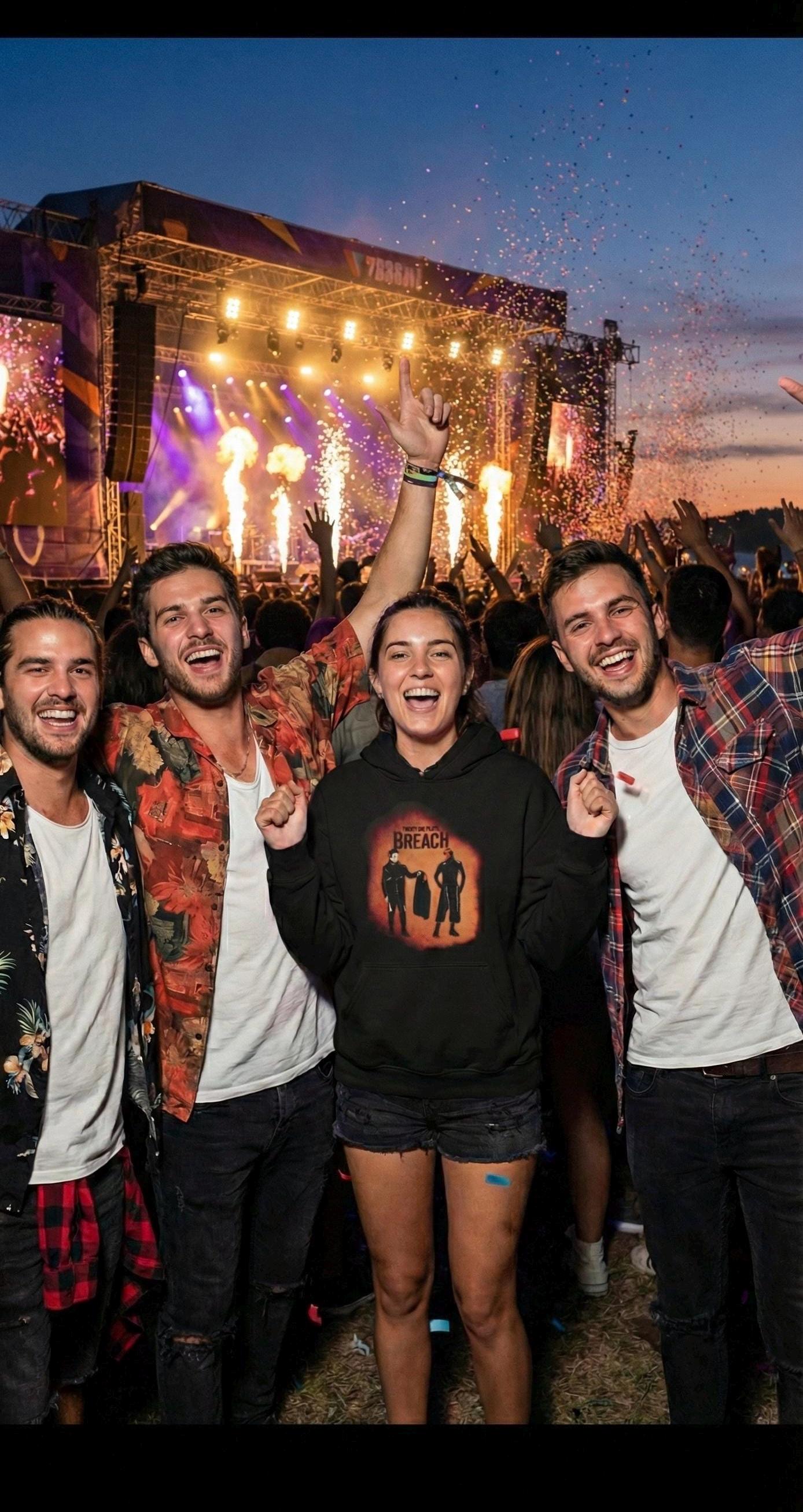 Twenty One Pilots Breach Lightweight Hoodie