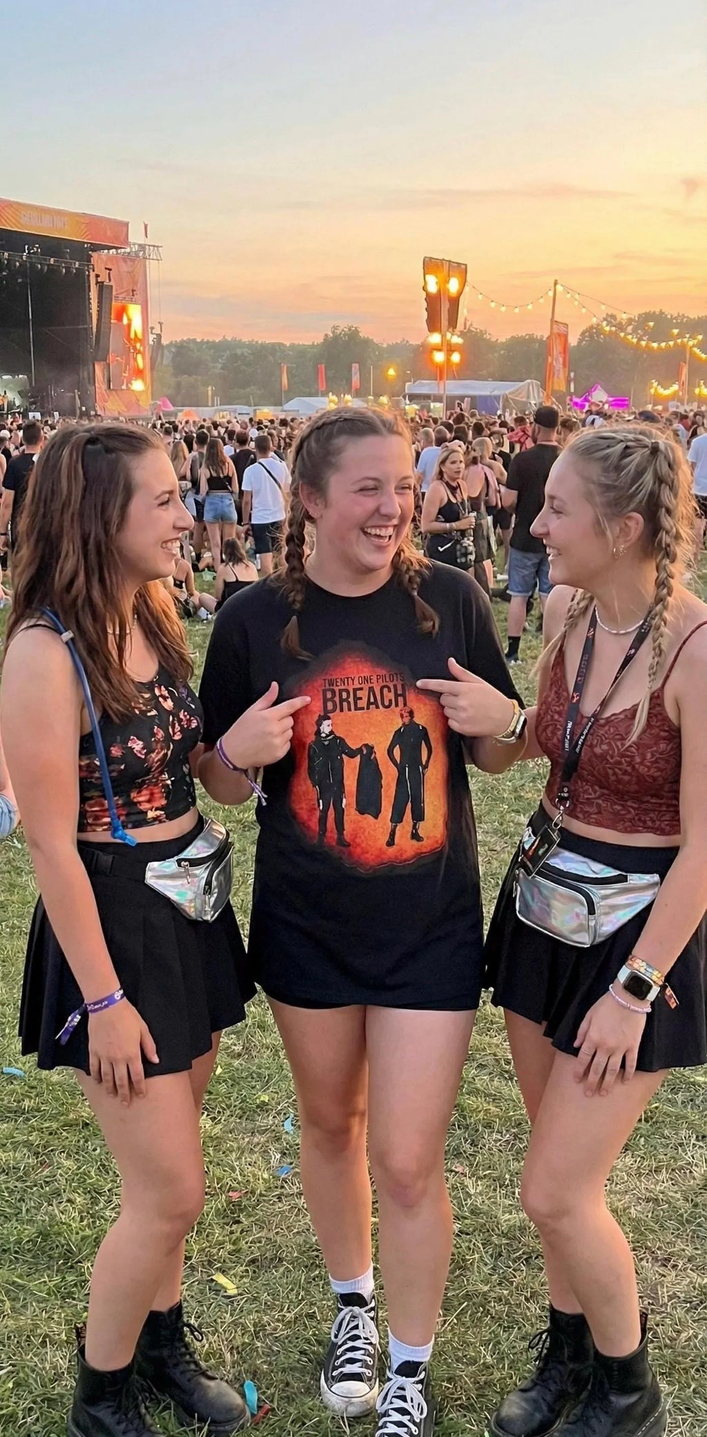 Twenty One Pilots Breach Fire T-Shirt
