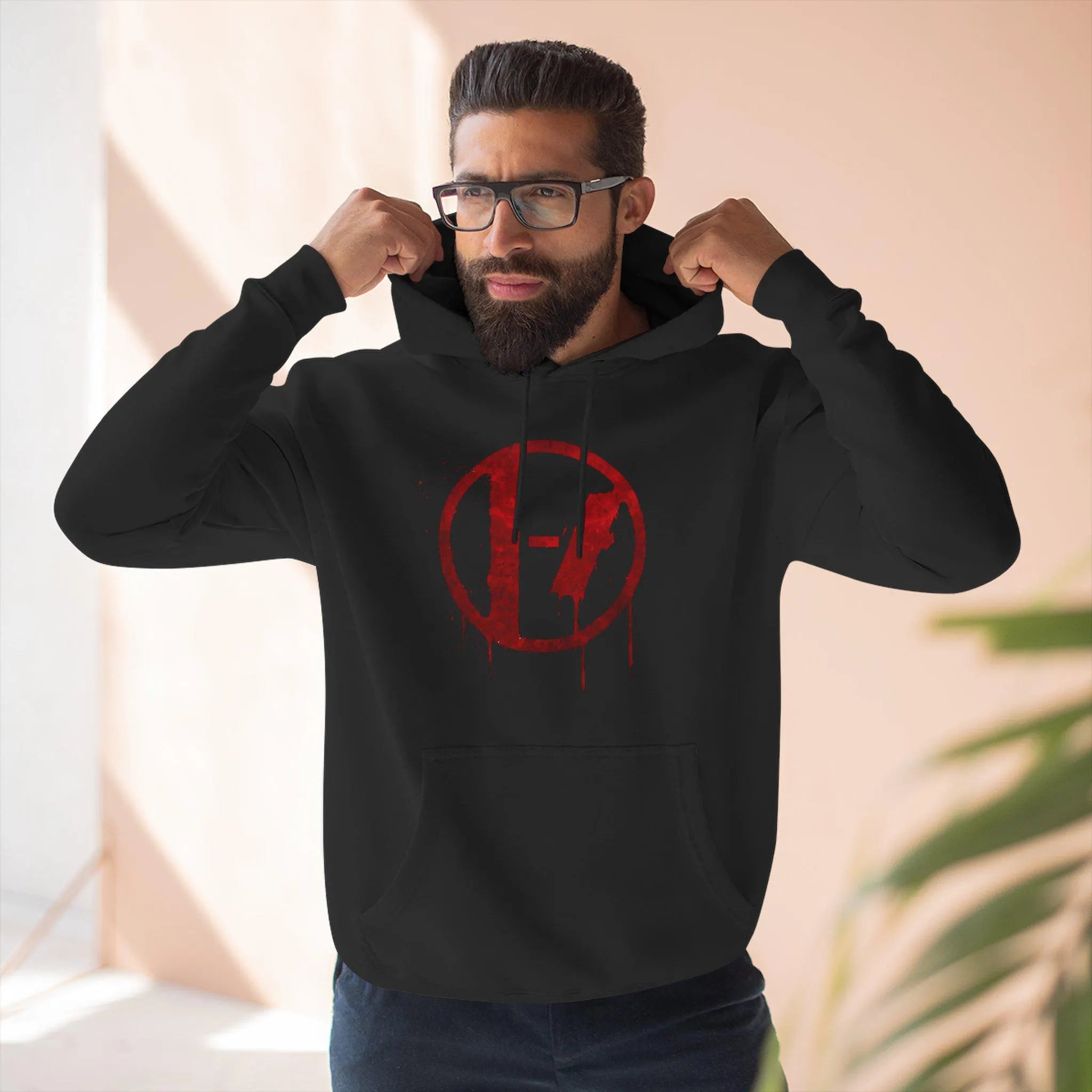 Twenty One Pilots Distressed Drip Logo Hoodie